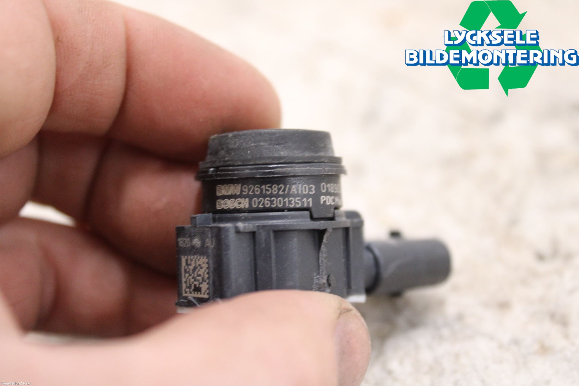 BMW 3 F30/F31/F80 12-19 Parkeringshjälp Frontsensor