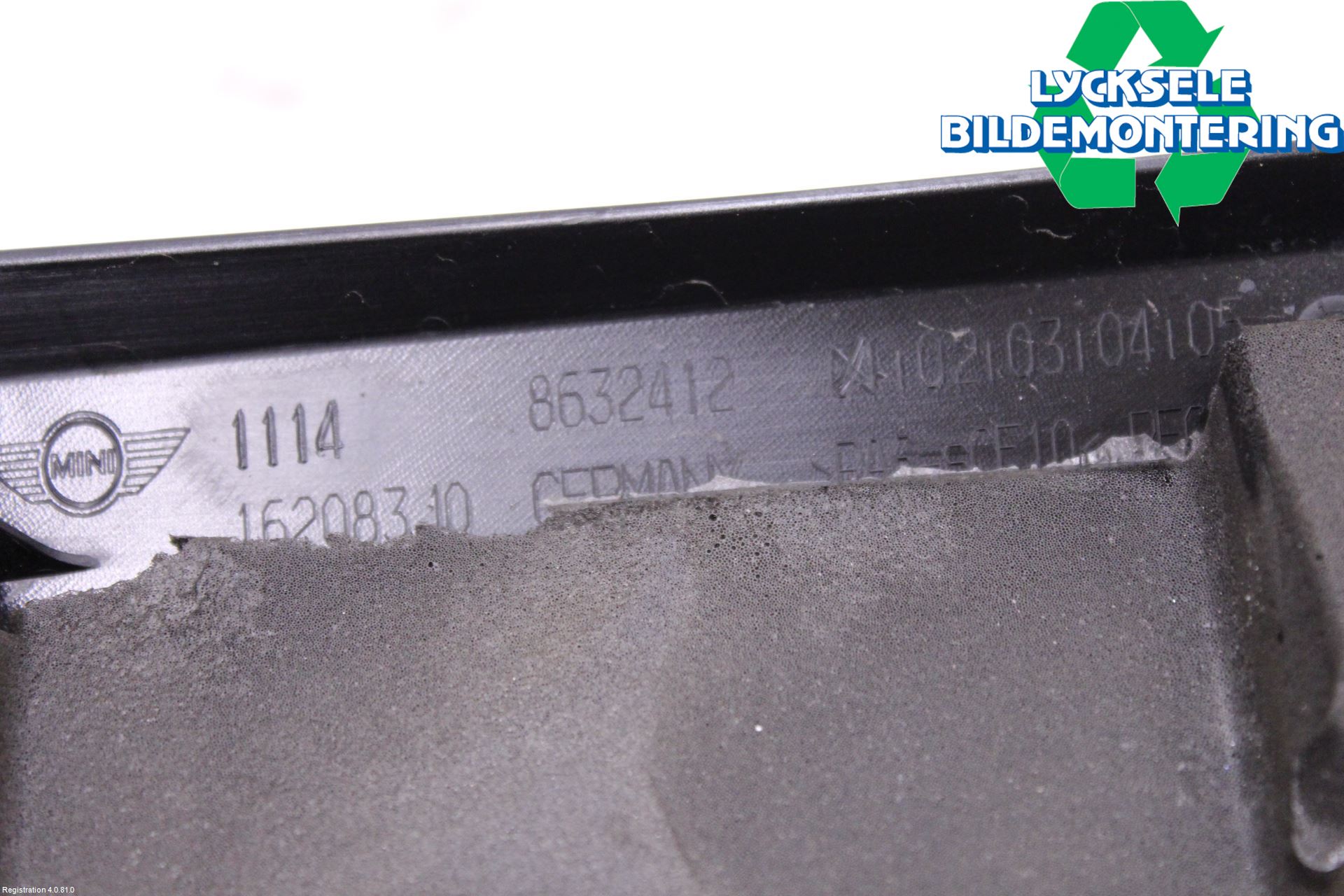 Mini ONE/COOPER 5DR F55 14-24 Motorkåpa