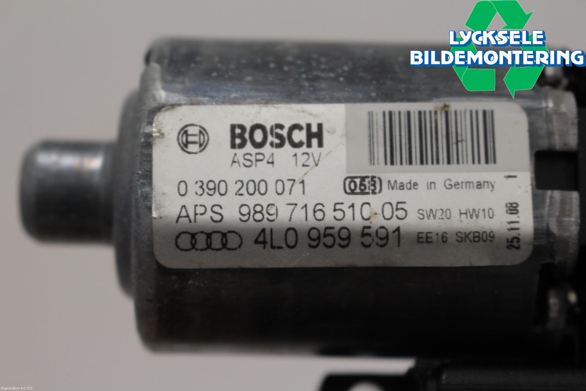 Audi Q7/SQ7 Taklucksmotor