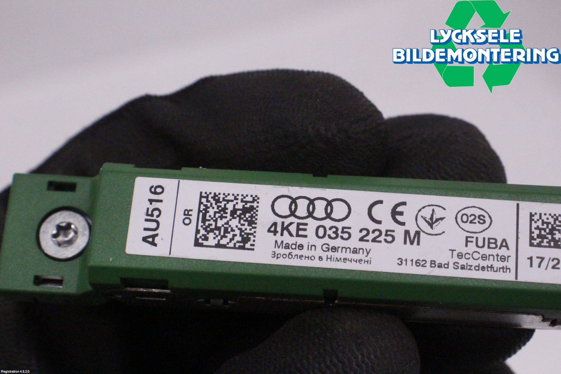 Audi E-TRON, S GE 19- Antennförstärkare