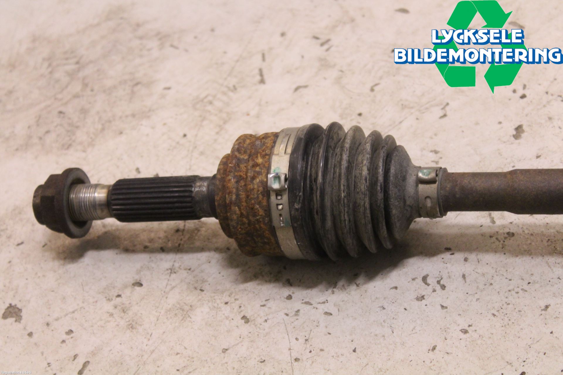 Mitsubishi ASX 10-22 Drivaxel Bak Höger