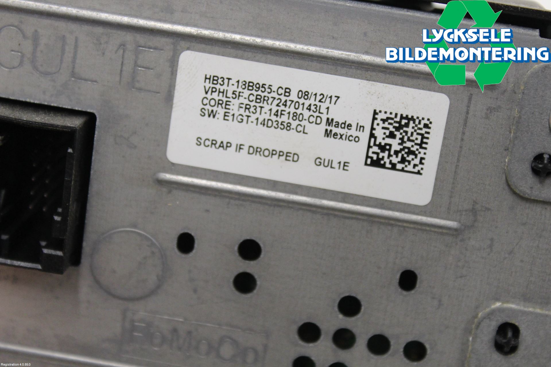 Ford RANGER EU 12-23 Färddator