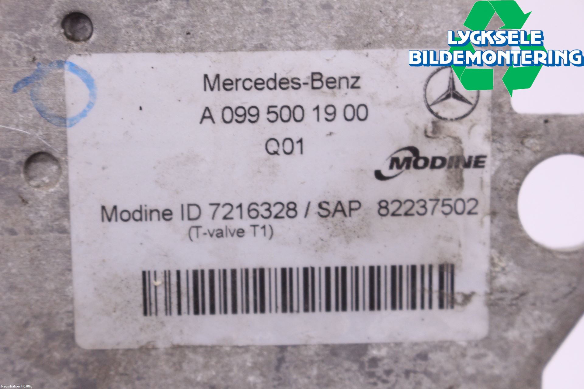 Mercedes-Benz MB C-KLASS (W205) 14-21 Oljekylare Automat
