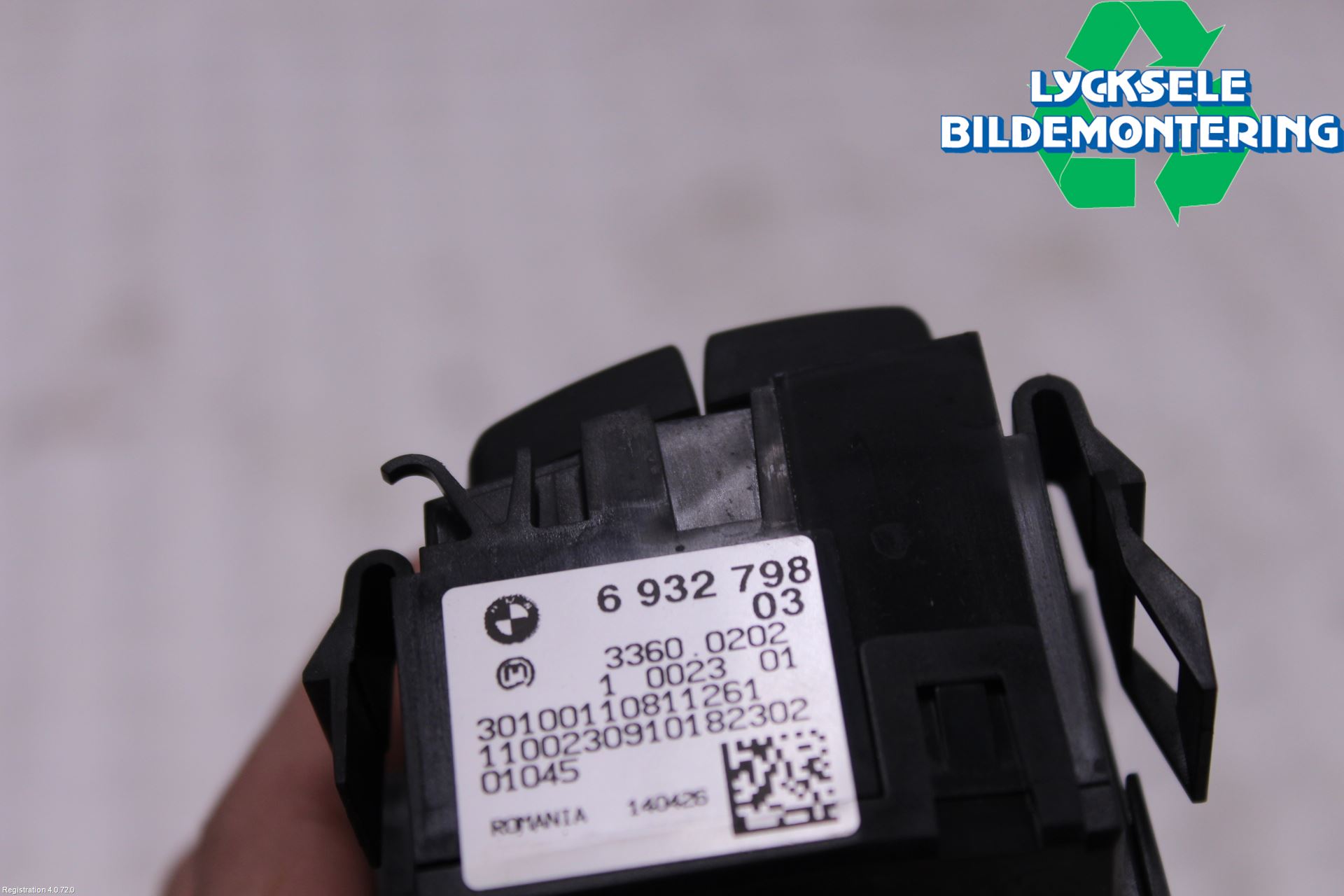 BMW X1 E84 10-15 Strömställare Ljus