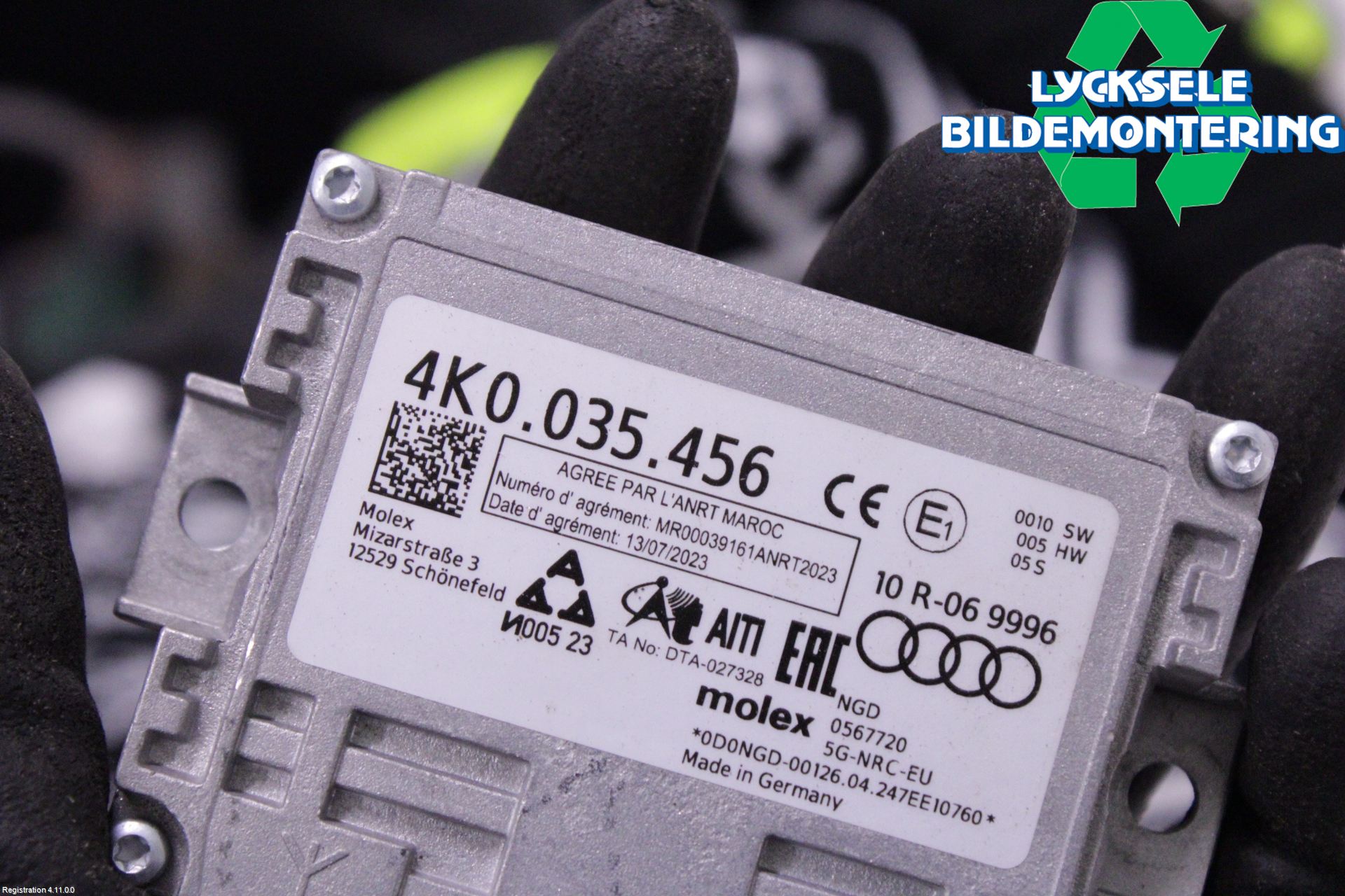 Audi Q4 E-TRON FZ 22- Antennförstärkare