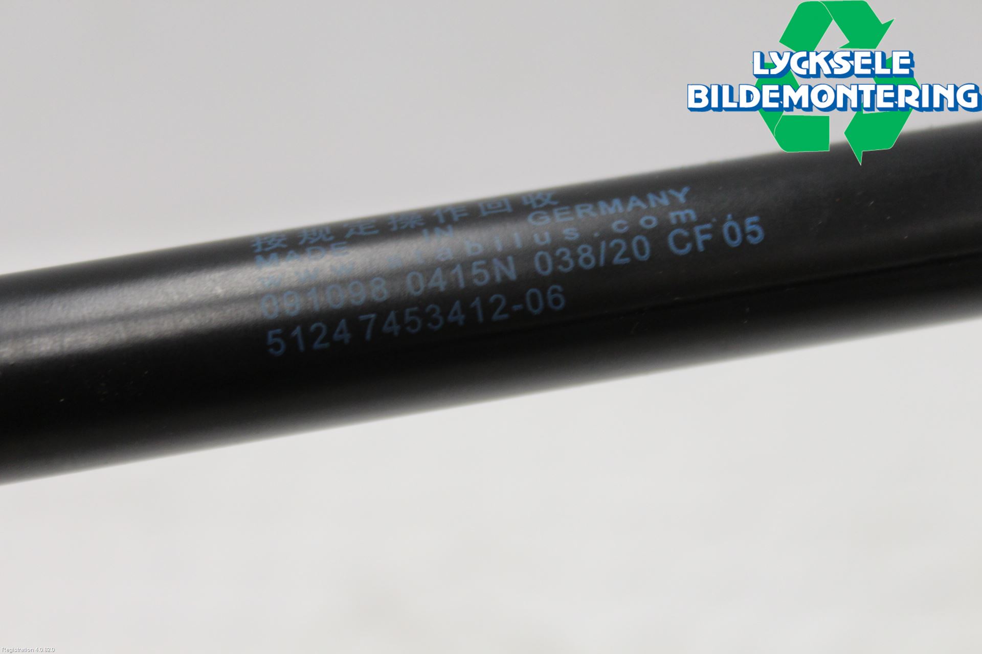 BMW 3 G20/G21/G80/G81 19- Gasfjäder Baklucka