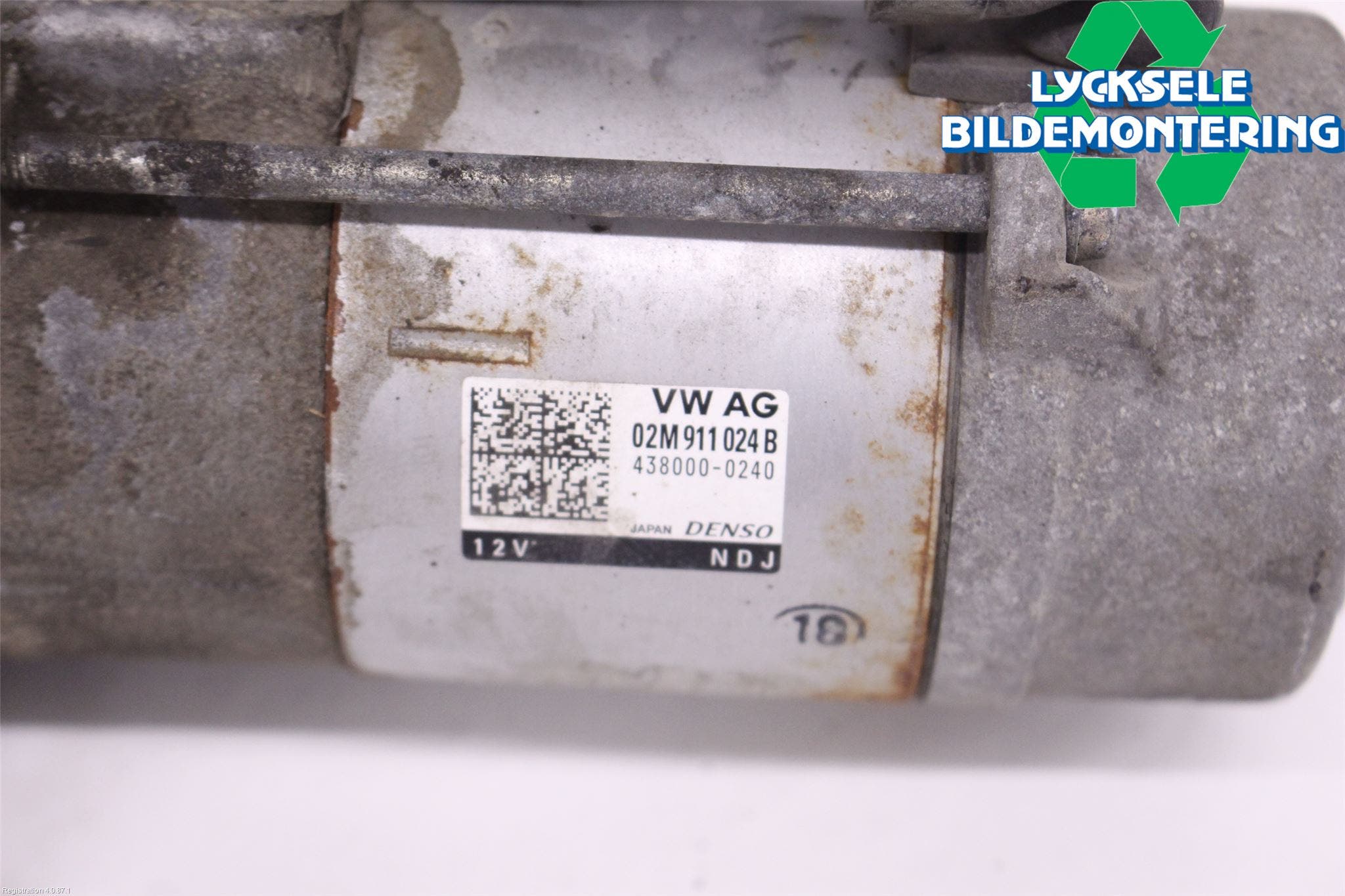 Volkswagen VW GOLF / E-GOLF VII 13-20 Startmotor Diesel