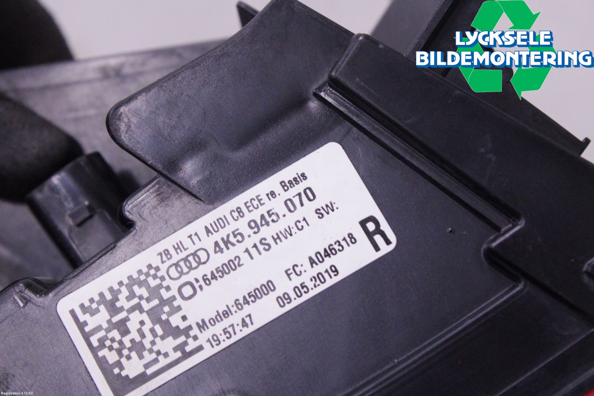 Audi A6 F2/C8 19- Bakljus Höger