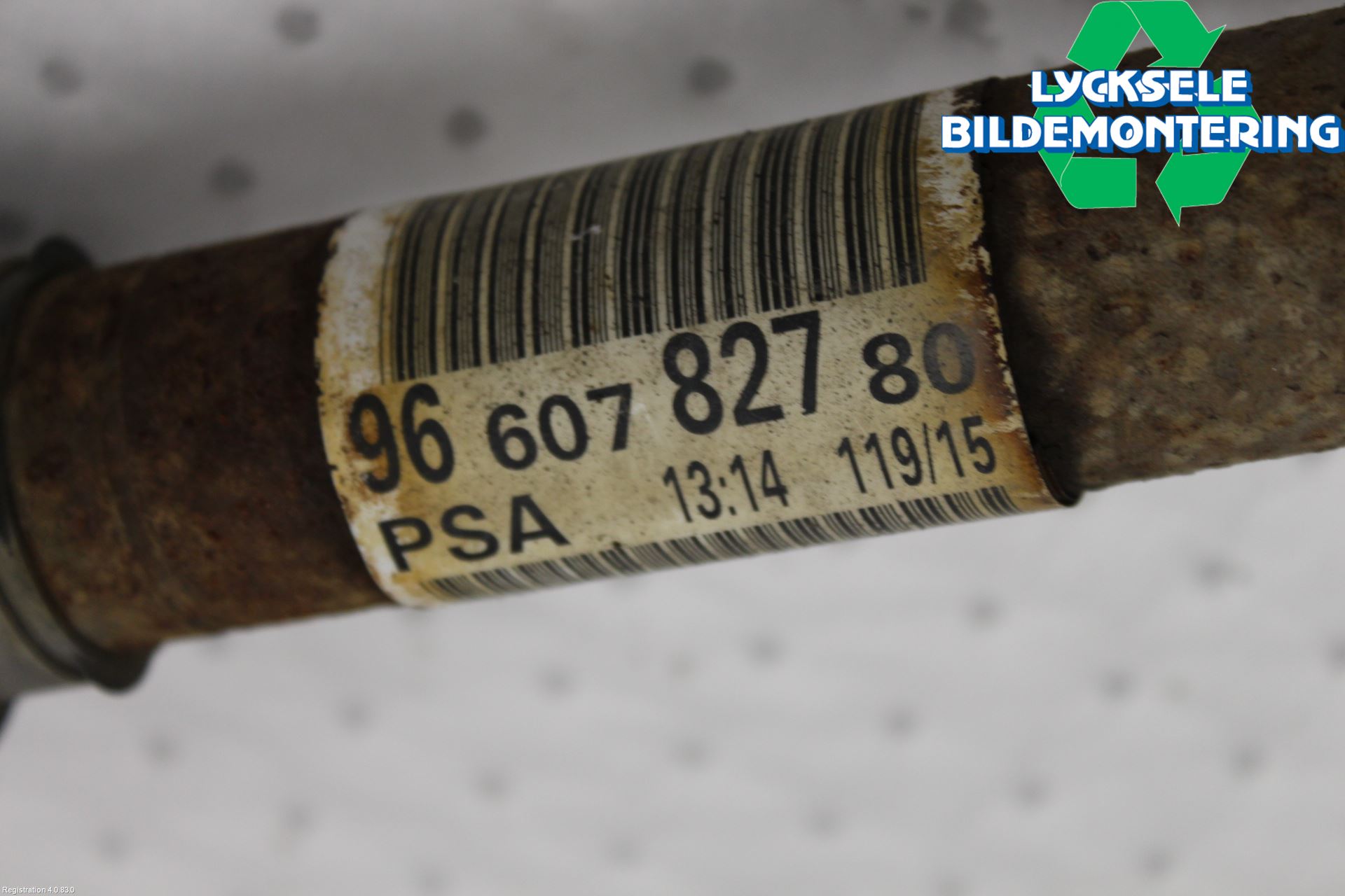 Peugeot PARTNER 16-18 Drivaxel Fram Vänster