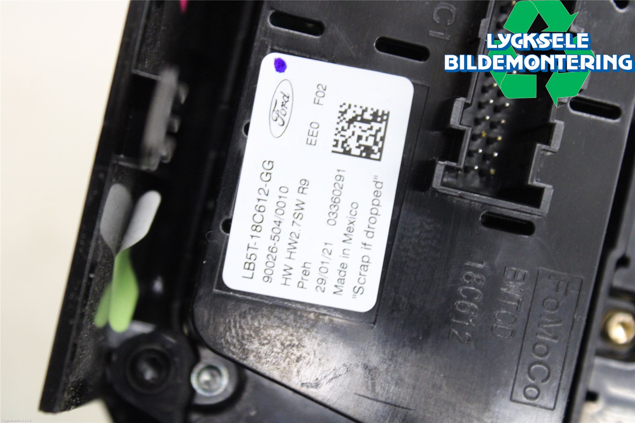 Ford EXPLORER 93-23 Ac Styrenhet Ac Manöveren