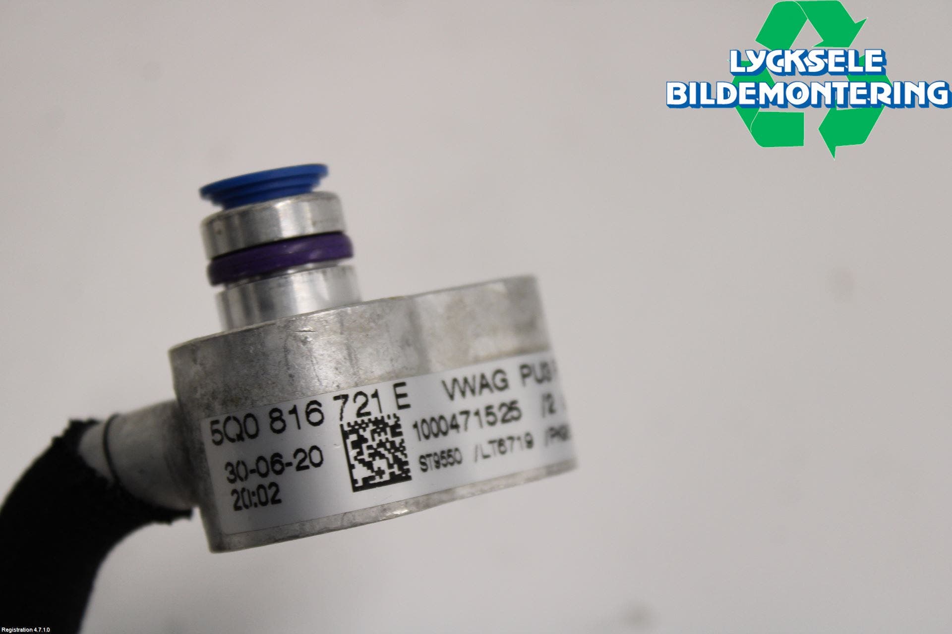 Volkswagen VW GOLF / E-GOLF VIII 20- Ac Slang-Rör