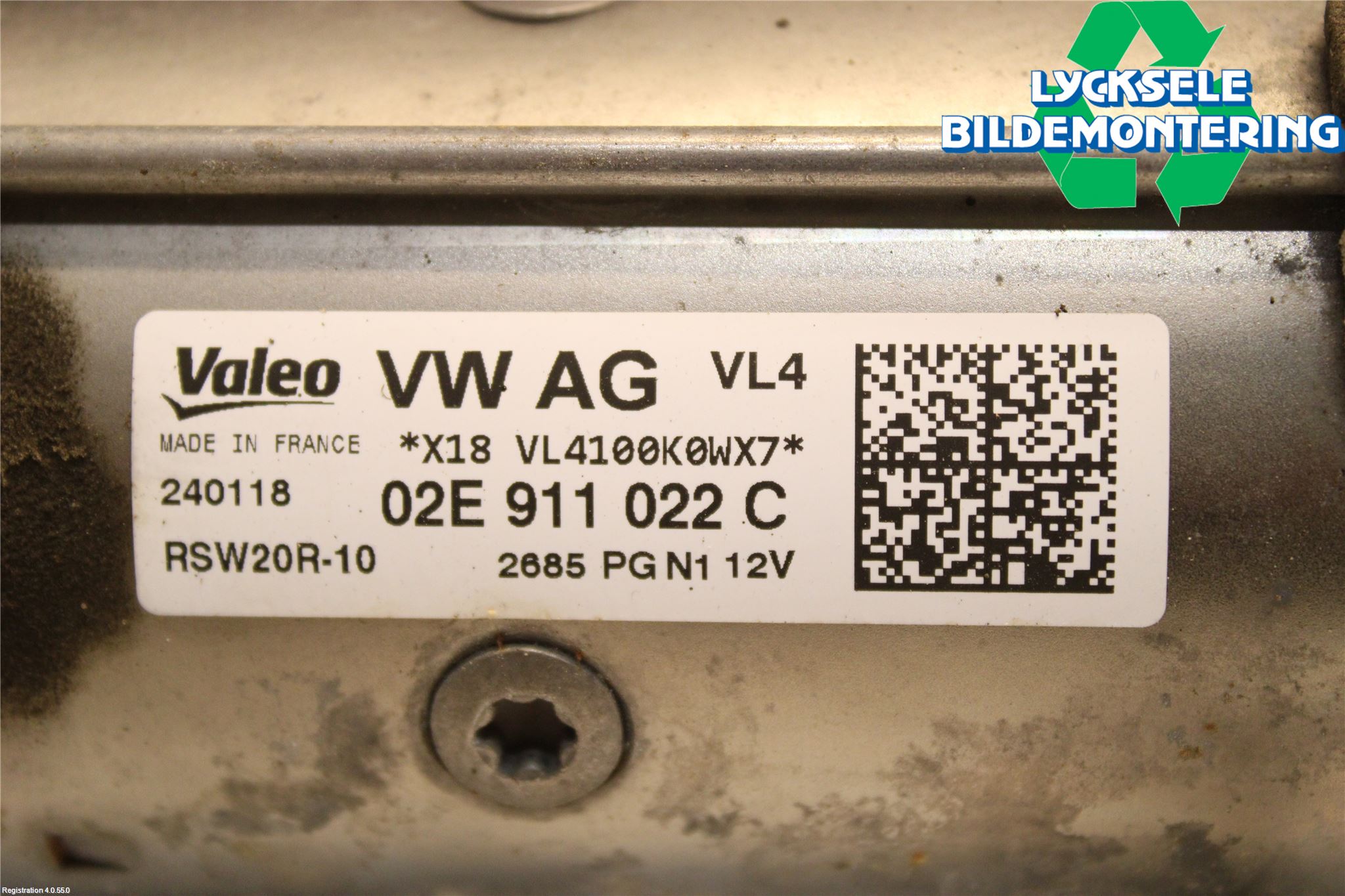 Skoda KODIAQ 17-24 Startmotor Diesel