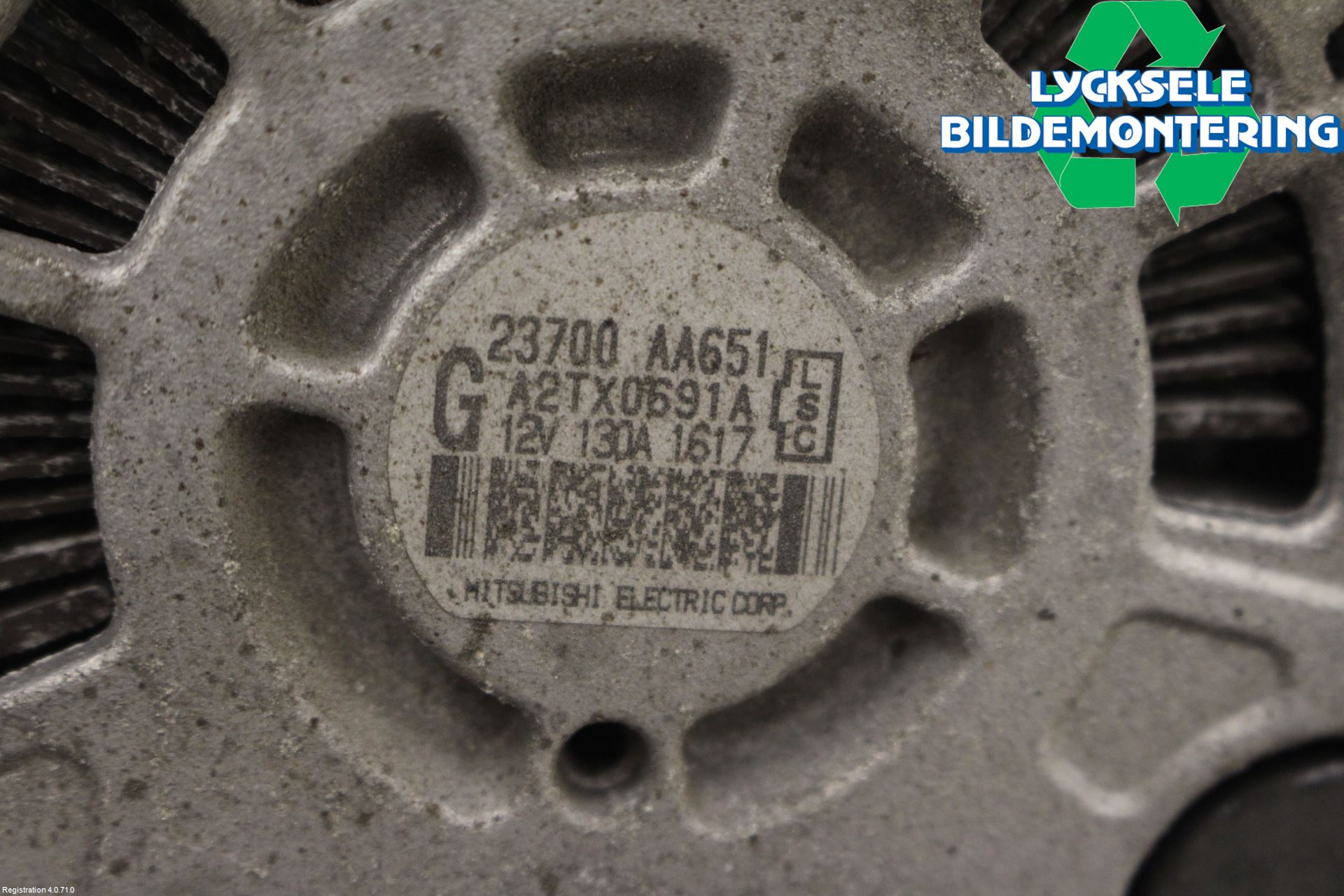 Subaru LEGACY 10-14 Generator