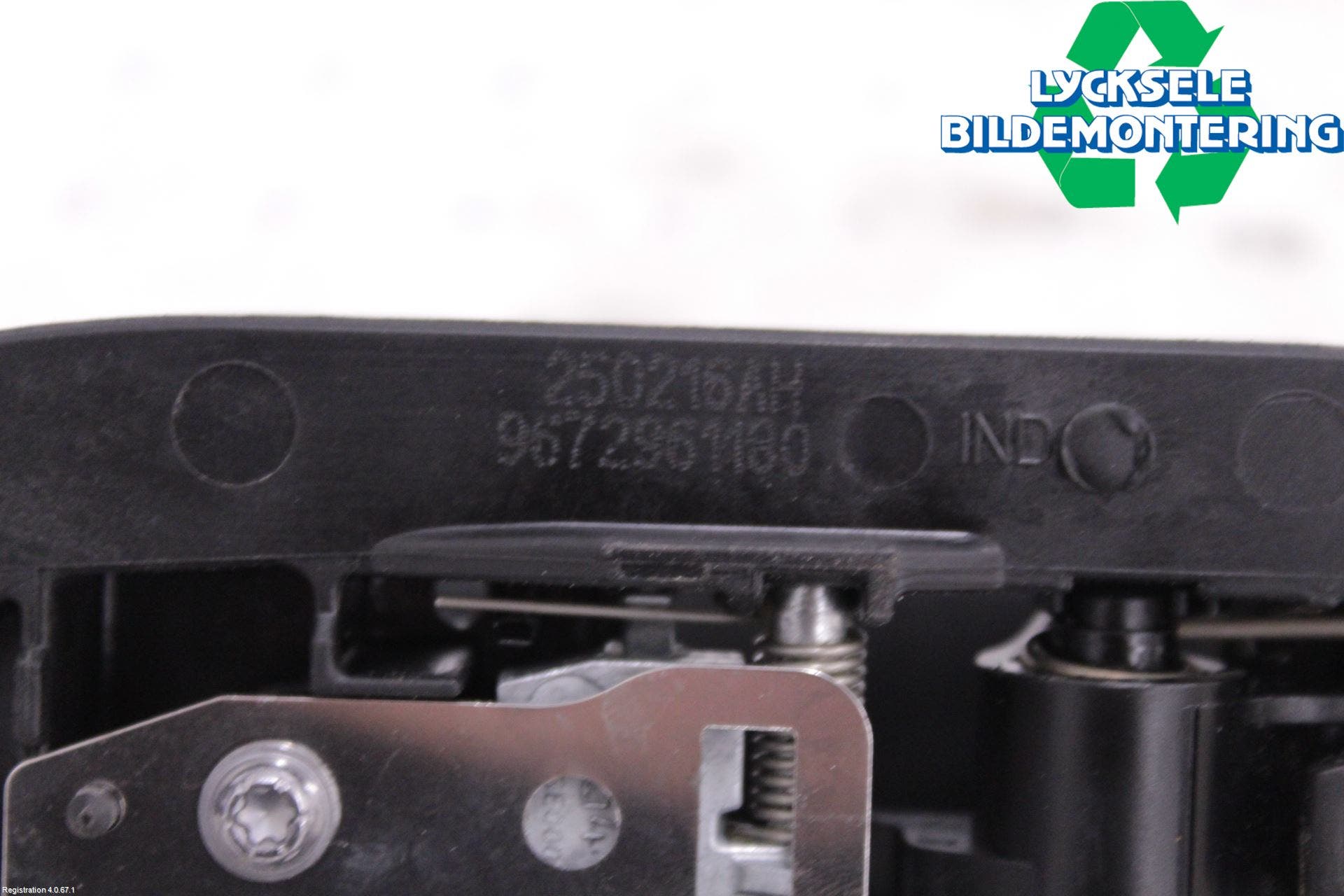 Peugeot 2008 13-20 Dörrhandtag Yttre Vä