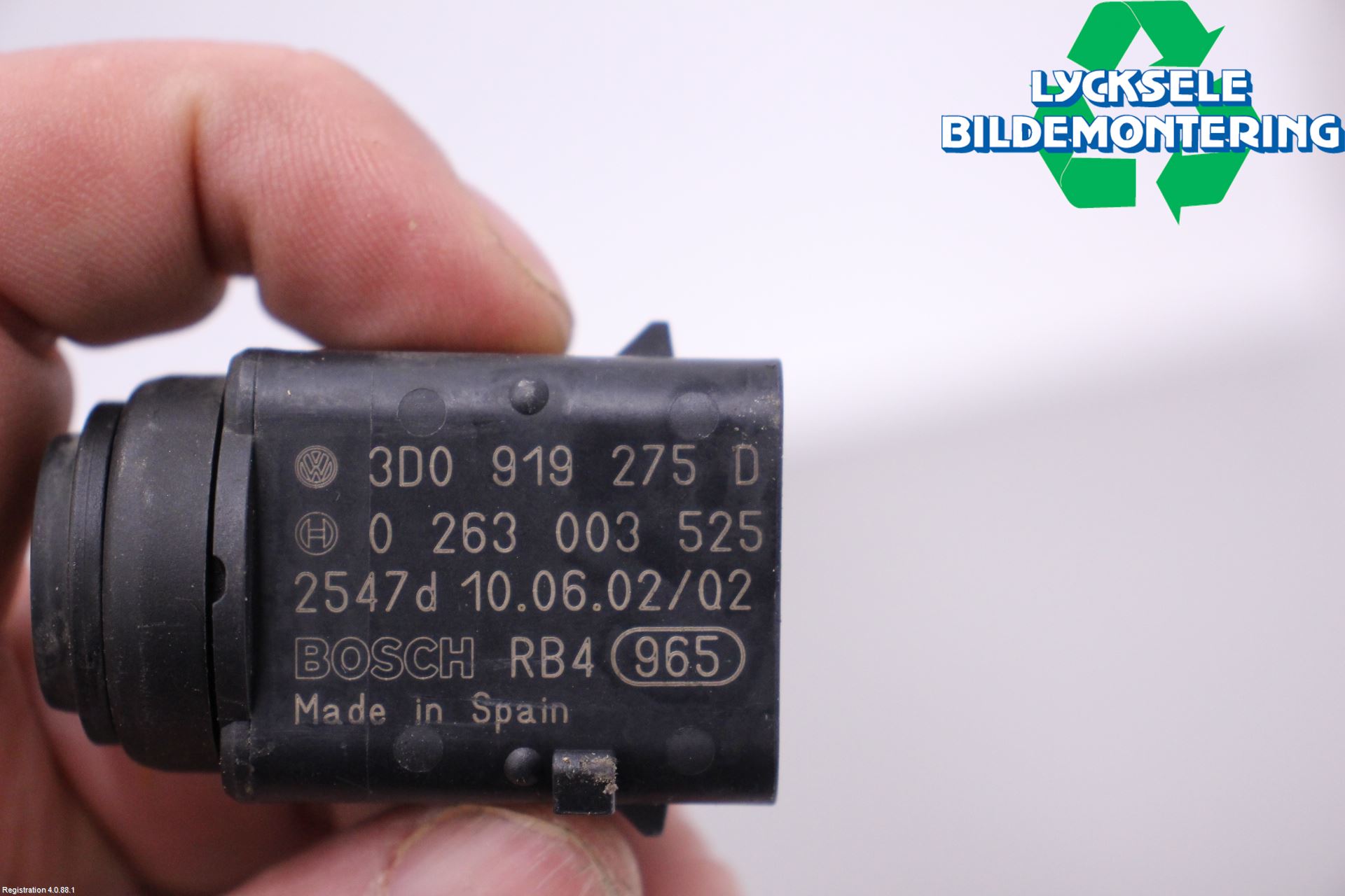 Volkswagen VW PHAETON Parkeringshjälp Frontsensor