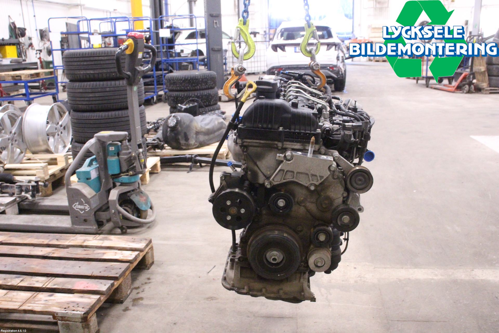Kia SPORTAGE (SL) 11-15 Motor Diesel