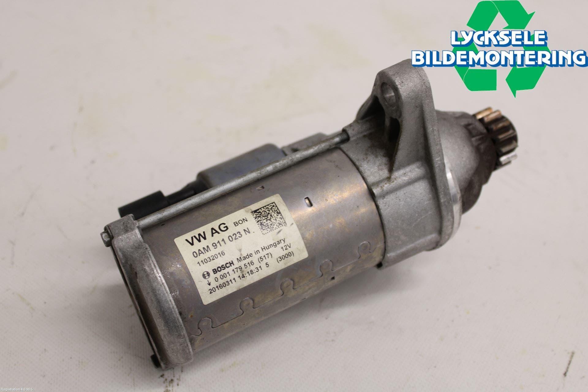 Volkswagen VW GOLF / E-GOLF VII 13-20 Startmotor