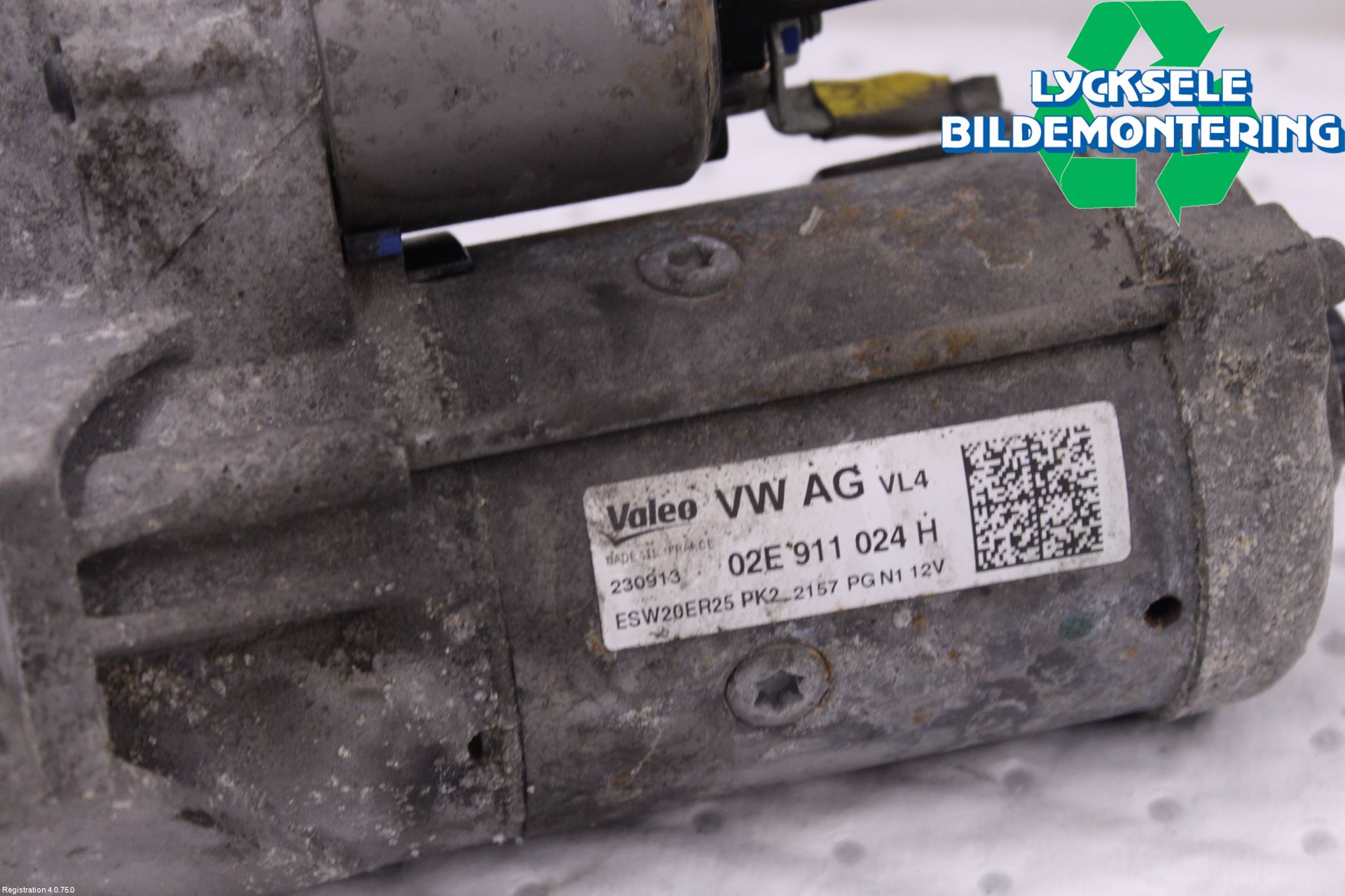 Volkswagen VW PASSAT 11-14 Startmotor Diesel