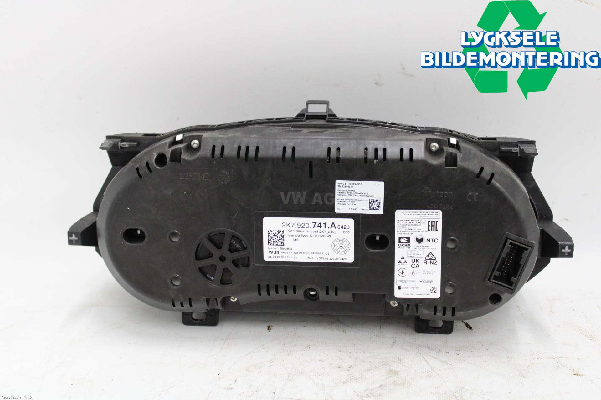 Volkswagen VW CADDY 21- Instrument Komb
