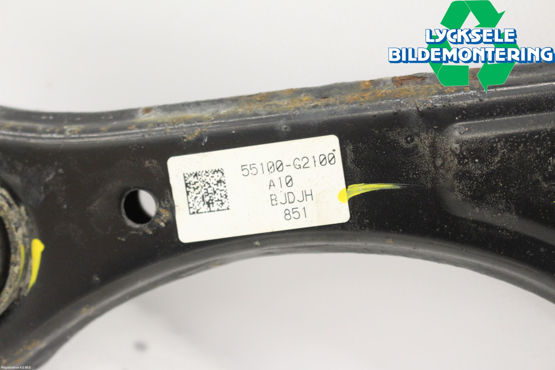 Kia NIRO (DE) 17-22 Bärarm Bak Övre Vänster