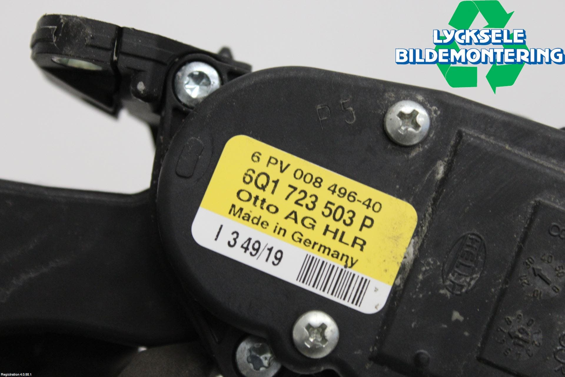 Volkswagen VW AMAROK 2H 10-22 Gaspedal