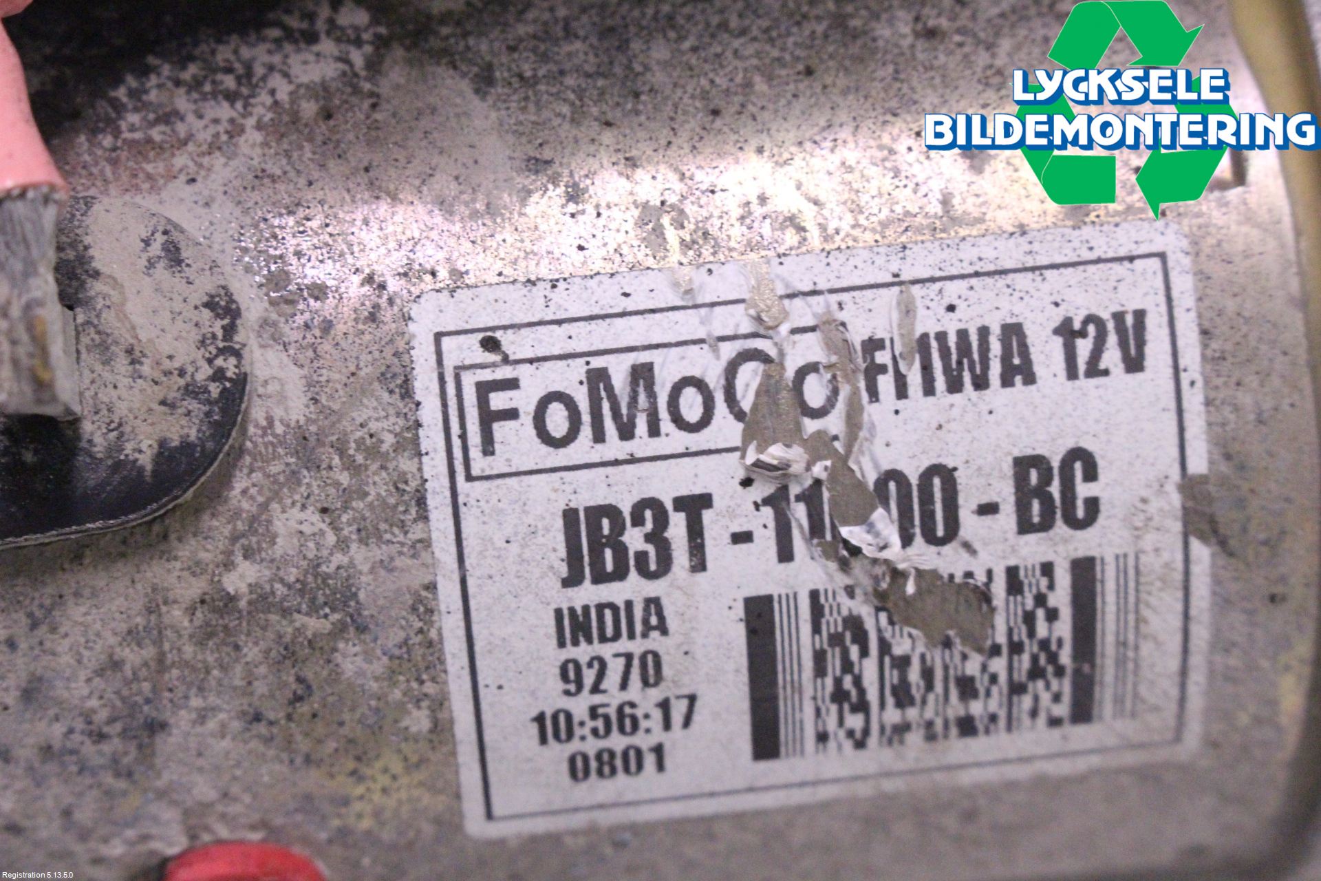 Ford RANGER EU 12-23 Startmotor Diesel