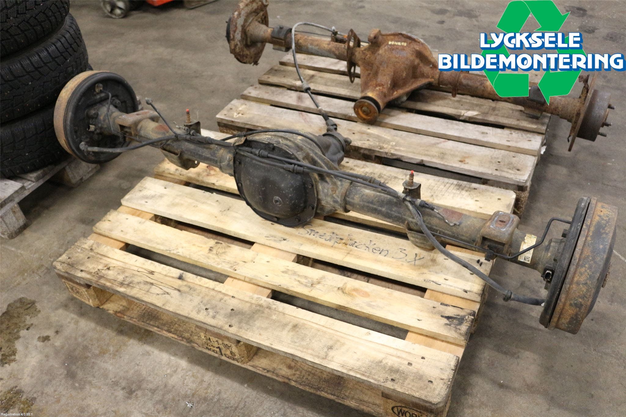 Volkswagen VW AMAROK 2H 10-22 Bakväxel-Diff