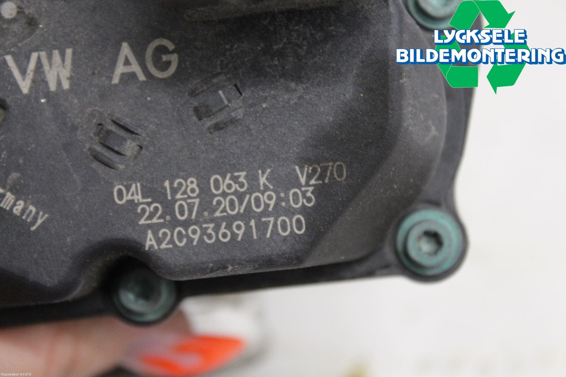 Volkswagen VW TRANSP/CARAVELLE (T6) 16-22 Injspjällhus