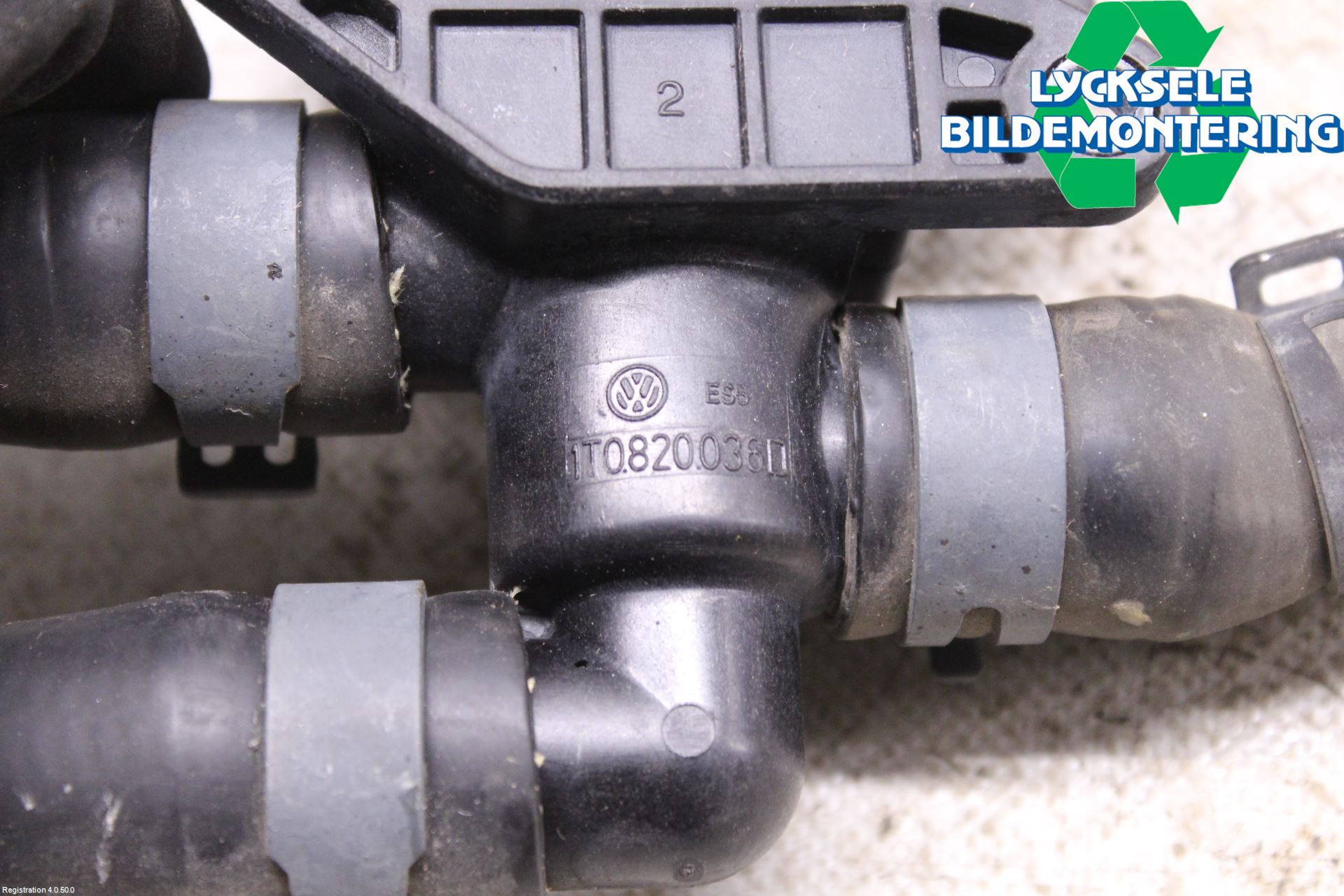 Volkswagen VW AMAROK 2H 10-22 Värmeventil