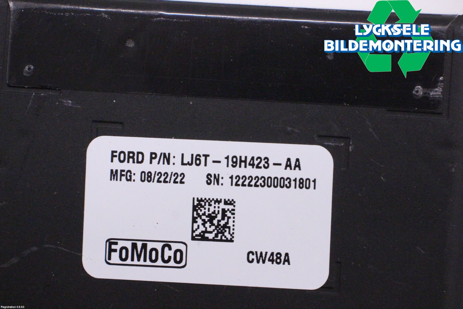 Ford KUGA/KUGA PHEZ/FHEV 20- Styrenhet Övrigt