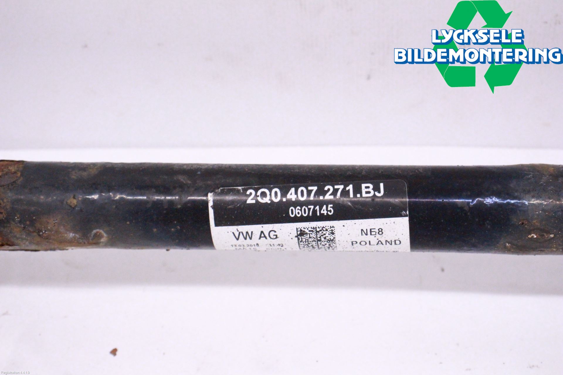Seat IBIZA V 17-20 Drivaxel Fram Vänster