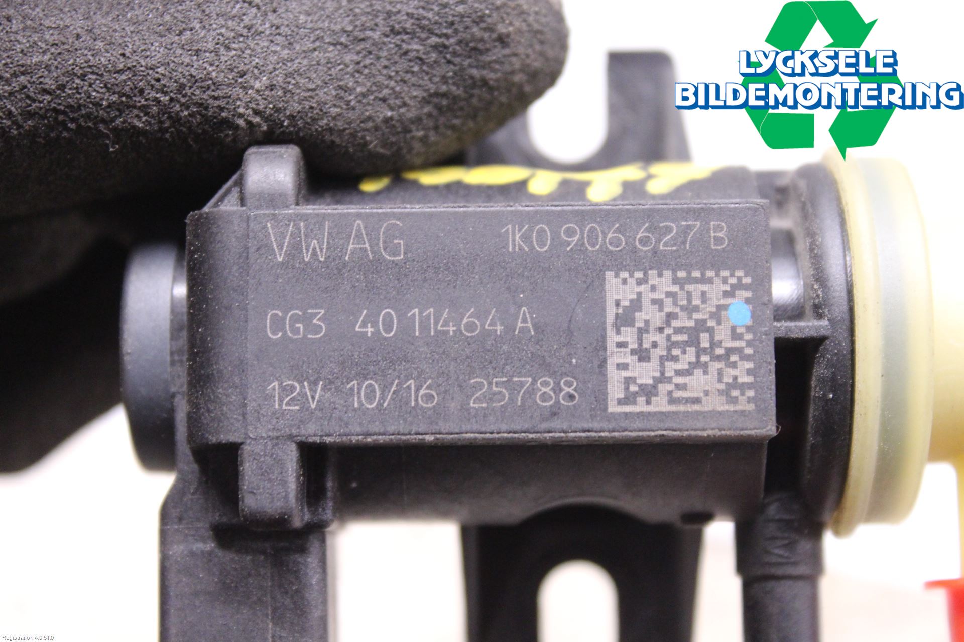 Volkswagen VW GOLF / E-GOLF VII 13-20 Magnetventil Laddtryck