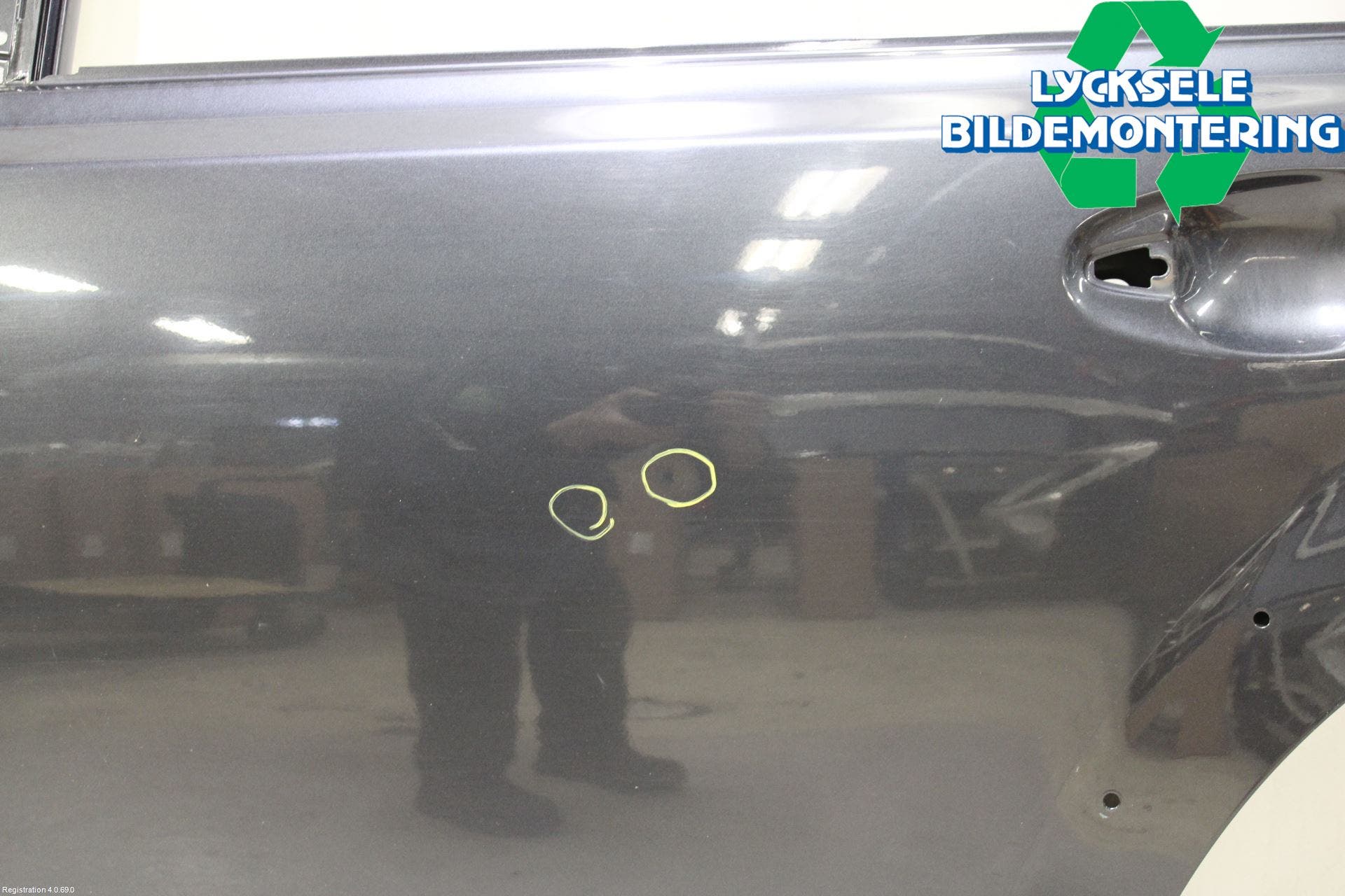 Subaru OUTBACK 10-15 Dörr Bak Vänster