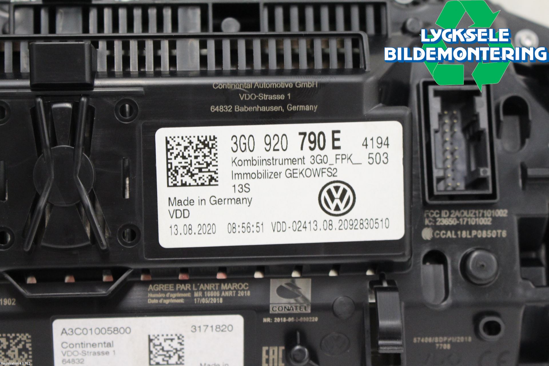 Volkswagen VW TIGUAN 16-24 Instrument Komb