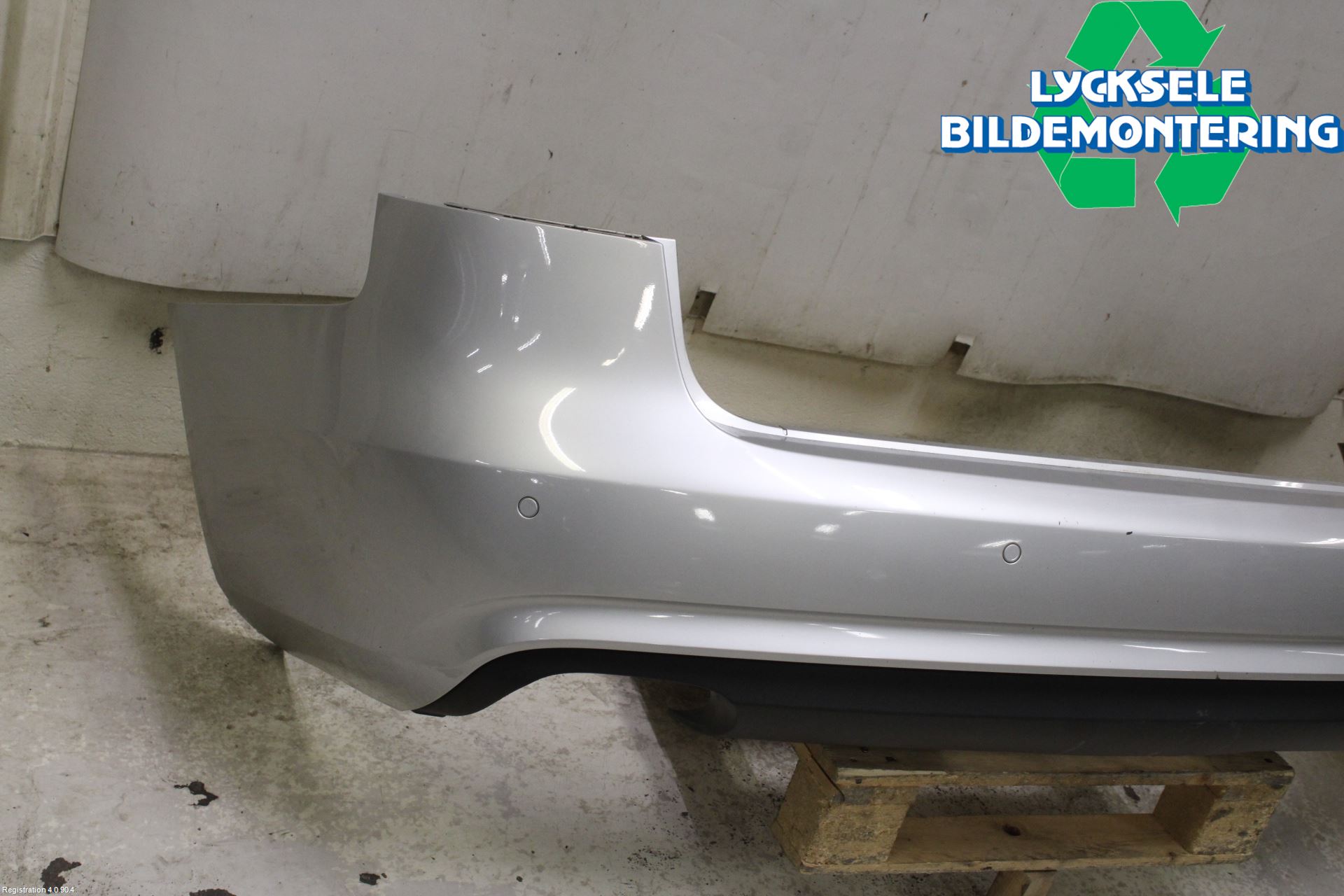 Audi A4 12-15 Stötfångarbeklädnad Bak