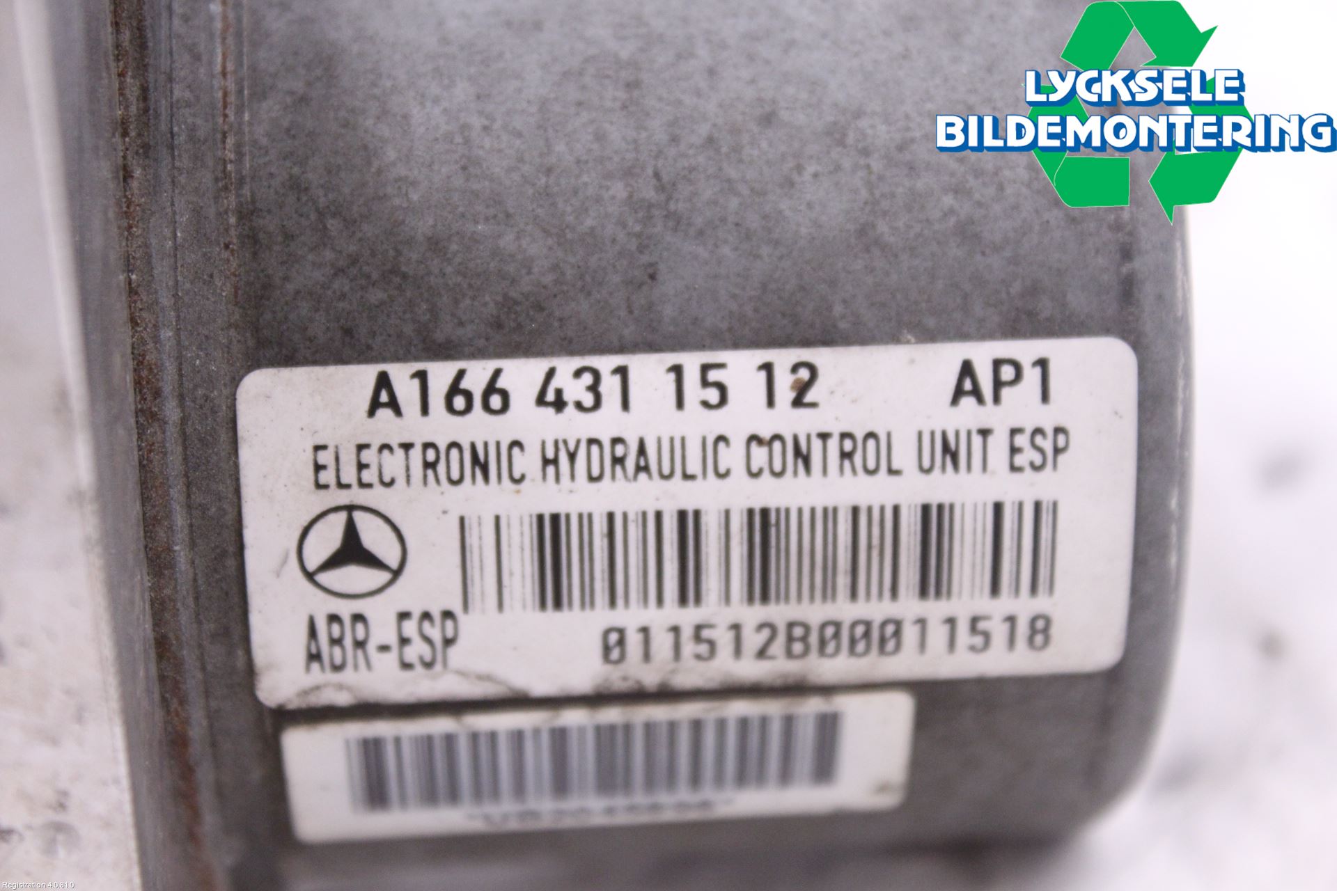 Mercedes-Benz MB GL/GLS-KLASS (X166) 12-19 Abs Hydraulaggregat