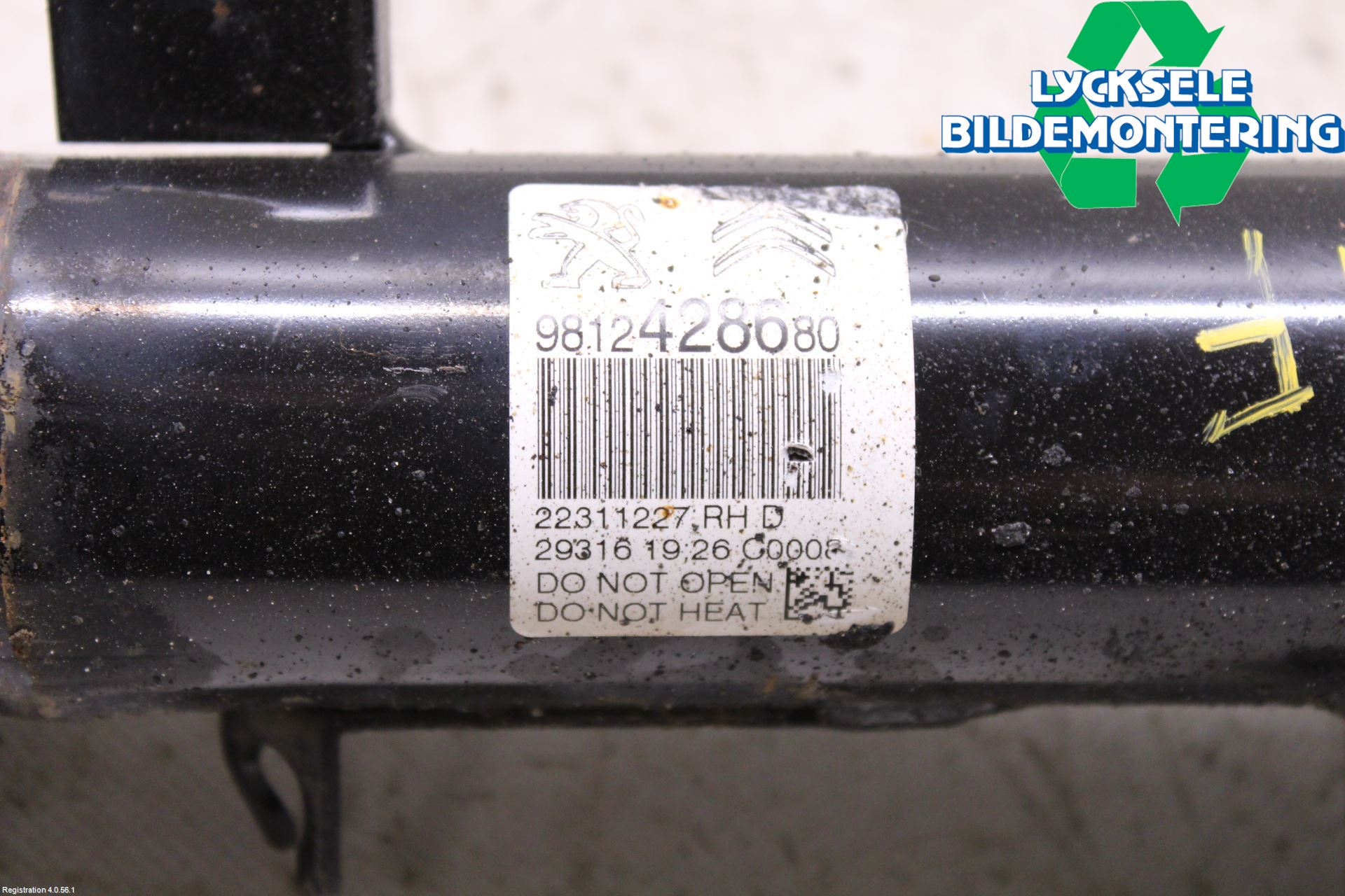Citroen COTROEN C3 17-24 Fjäderben Fram Höger
