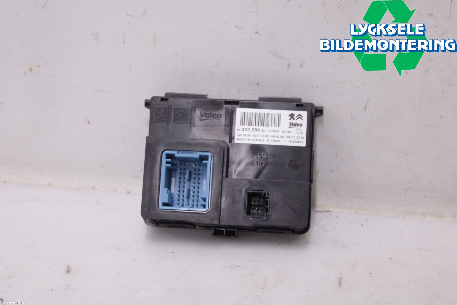 Peugeot PARTNER/E-PARTNER 19- Styrenhet CupEvärme