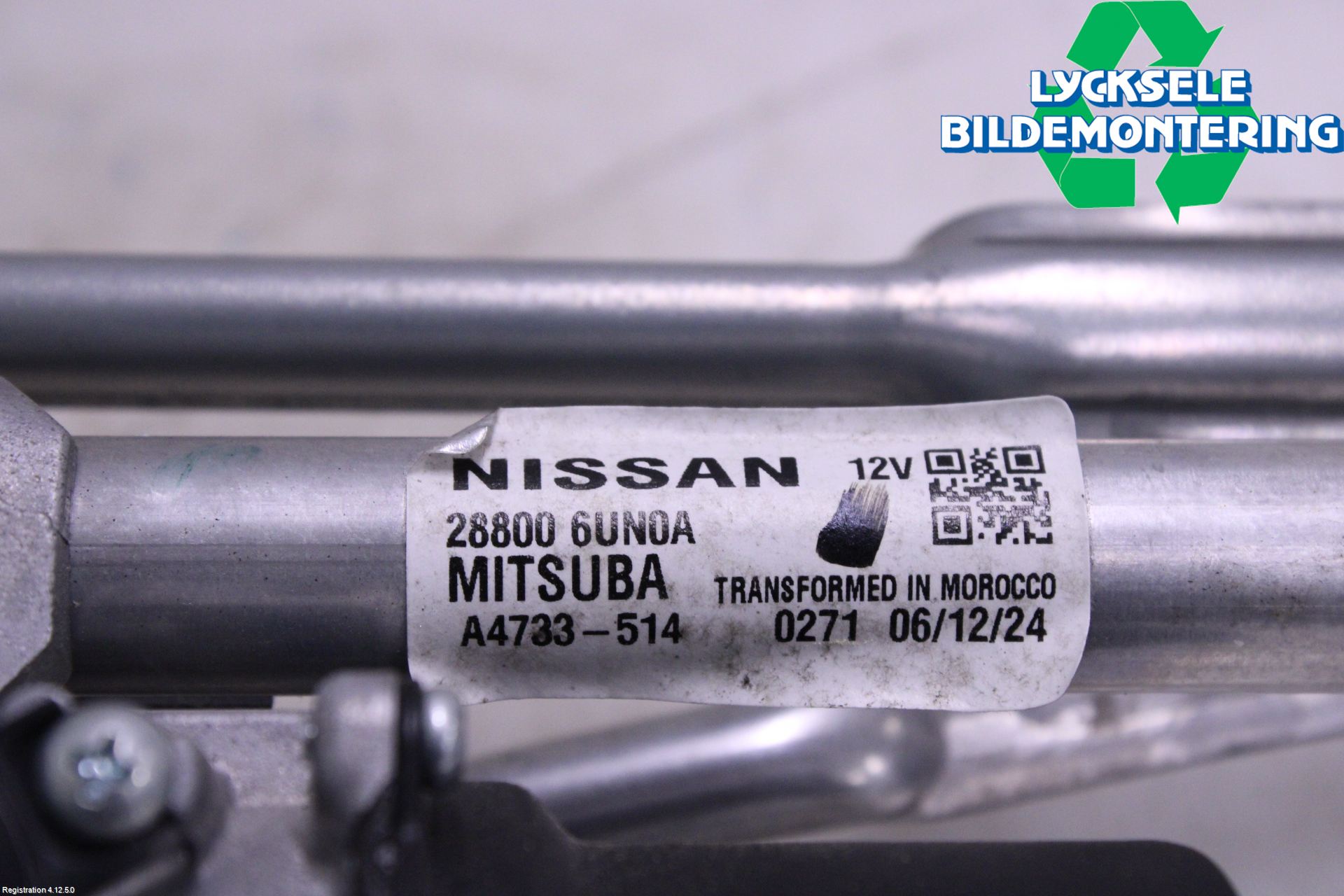 Nissan QASHQAI 21- Torkarmotor Vindruta