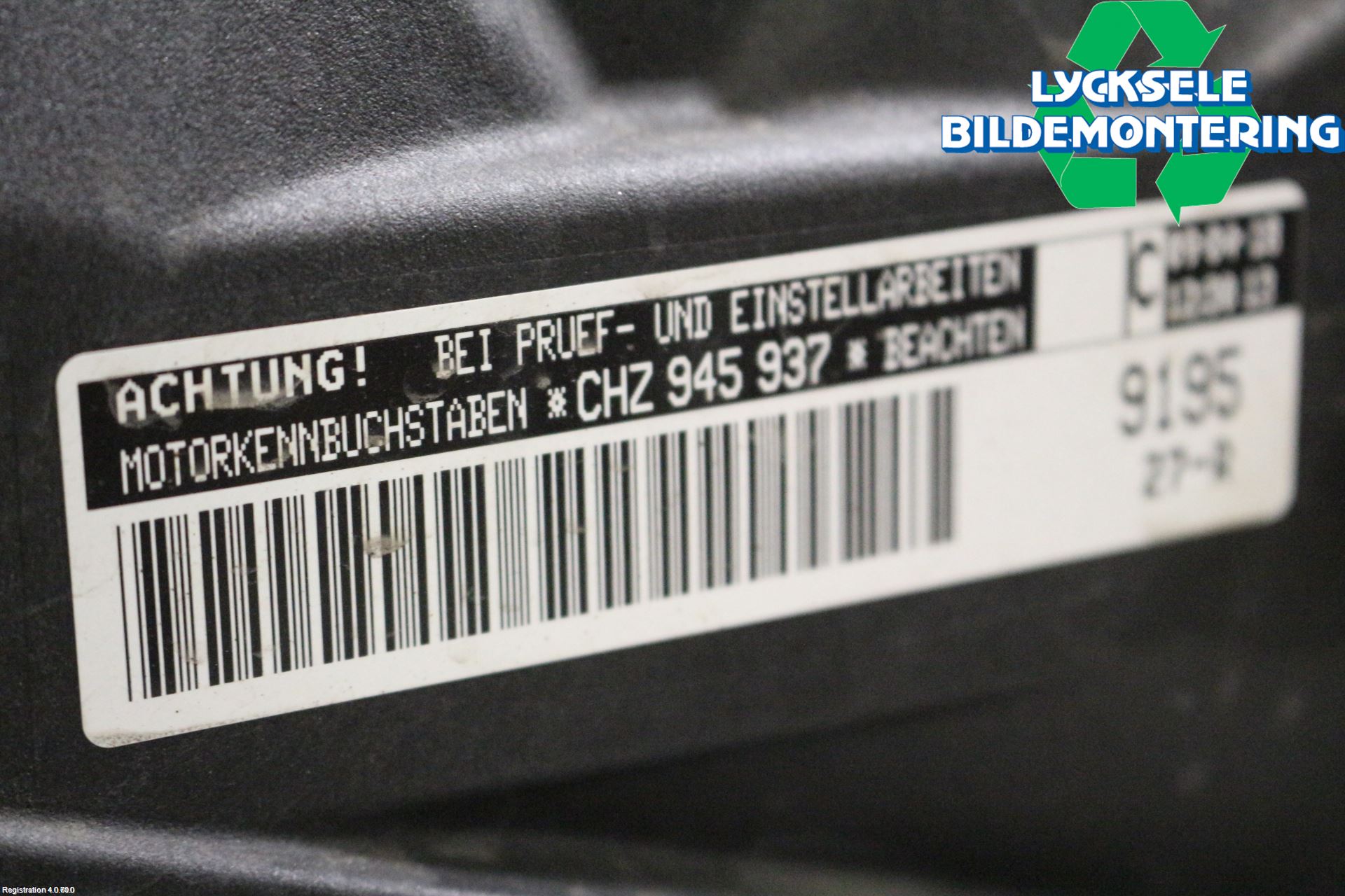 Volkswagen VW GOLF / E-GOLF VII 13-20 Motor Bensin
