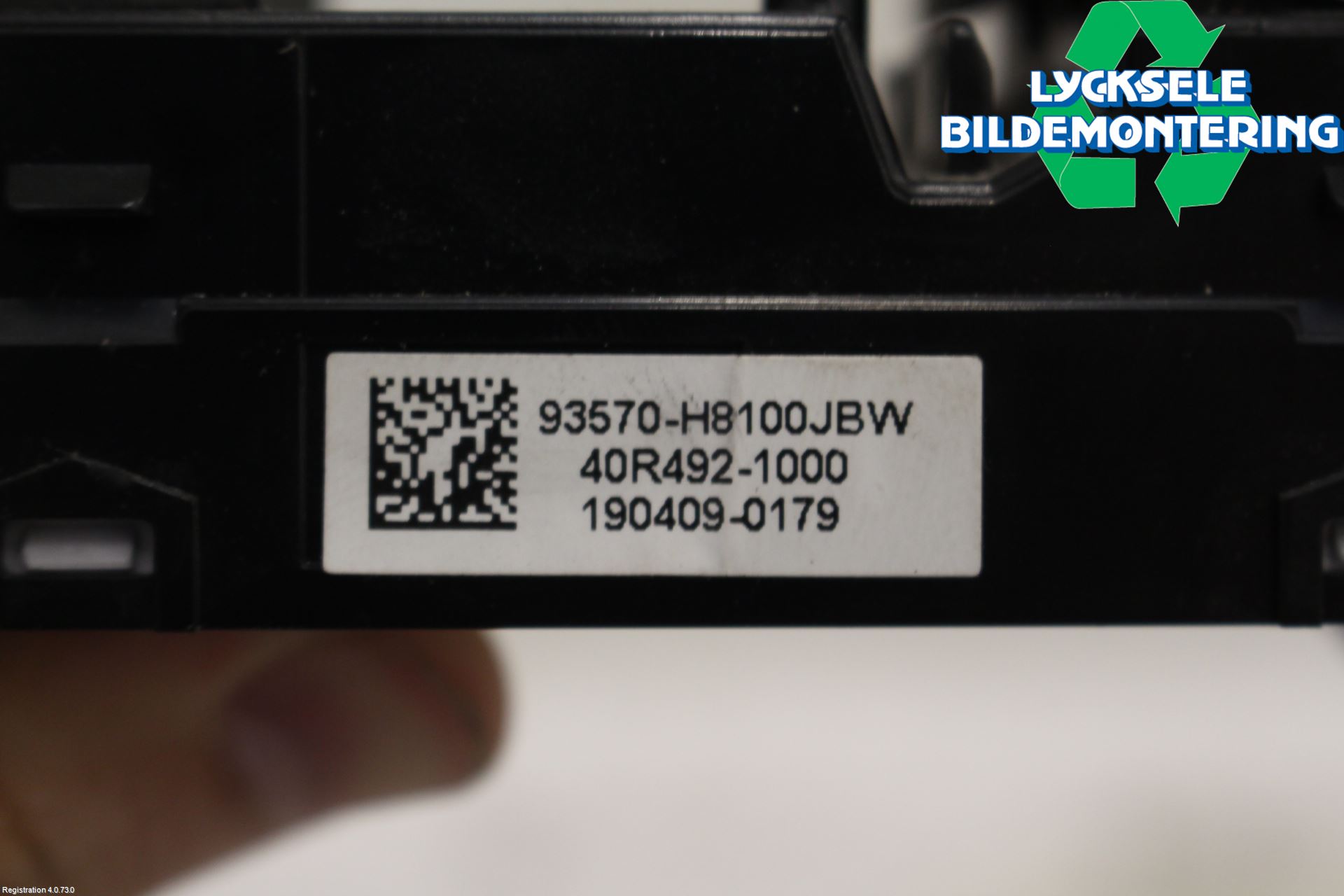 Kia RIO 17- Strömställare Elhiss