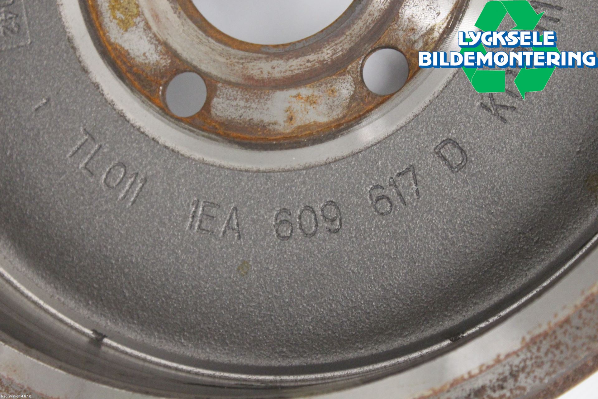 Volkswagen VW ID.3 21- Bromstrumma Bak