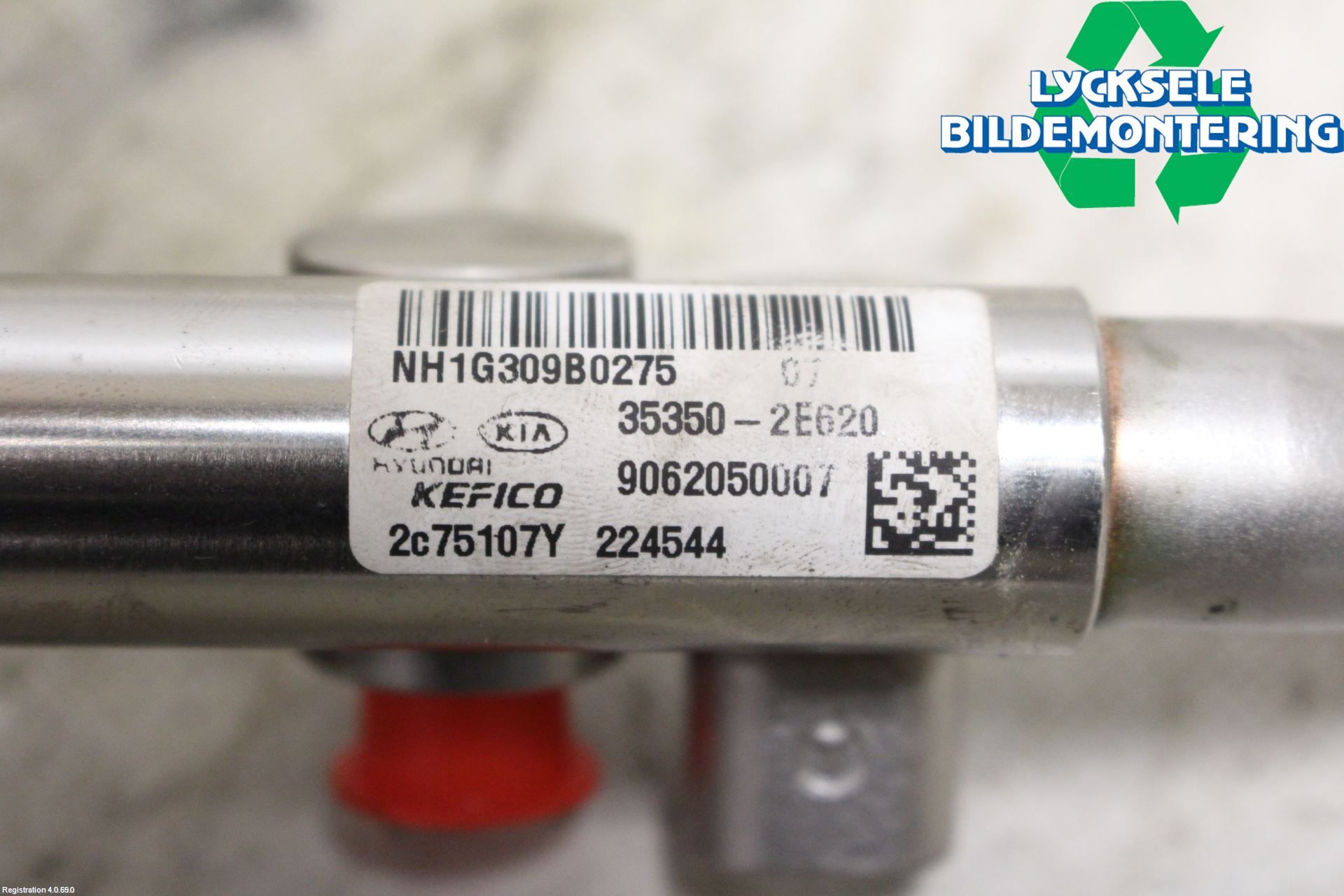 Kia OPTIMA 16-20 Inj. Fuelrail