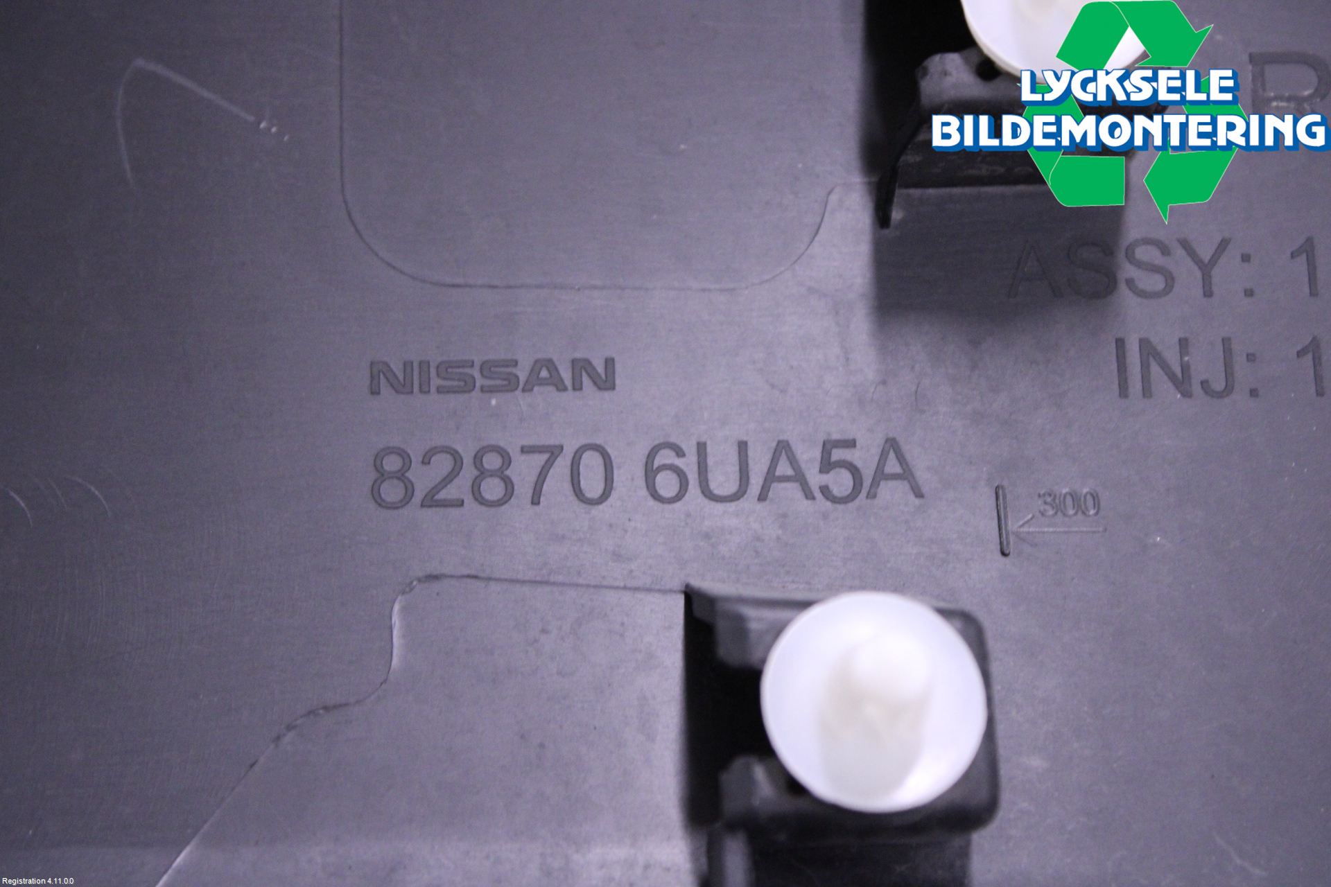 Nissan QASHQAI 21- Dörr Dekorlist Bak Hö