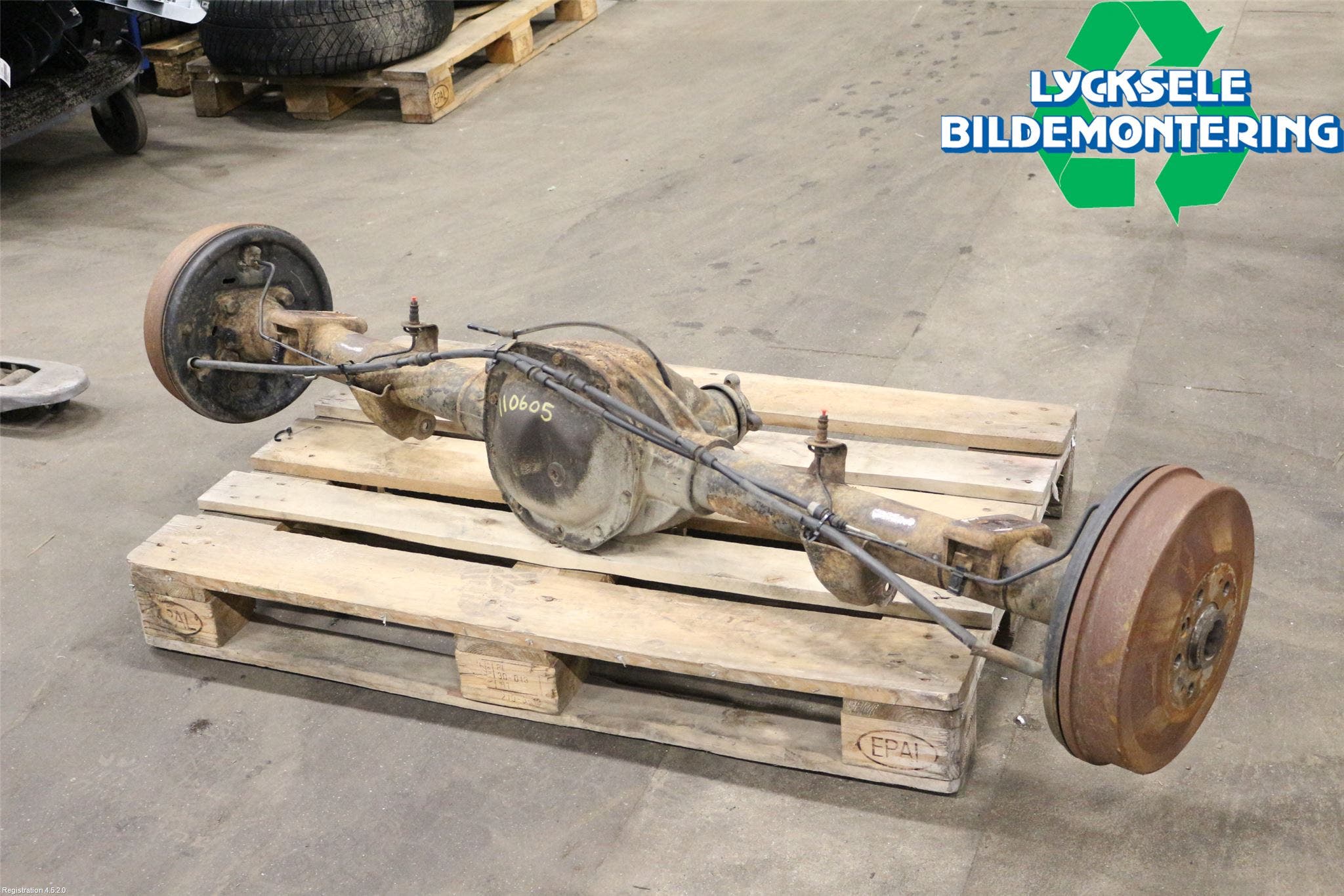 Volkswagen VW AMAROK 2H 10-22 Bakaxel