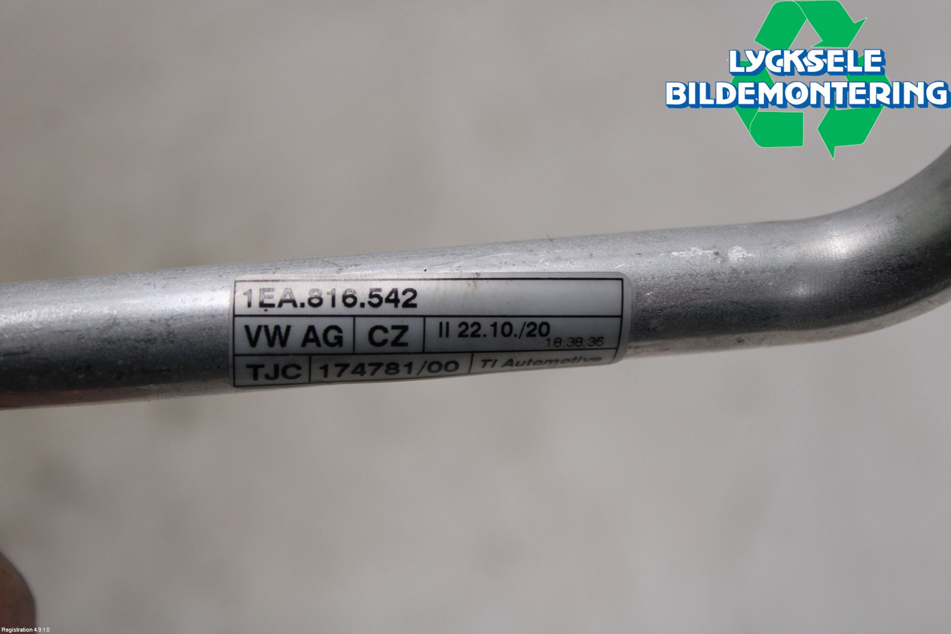 Volkswagen VW ID.3 21- Ac Slang-Rör