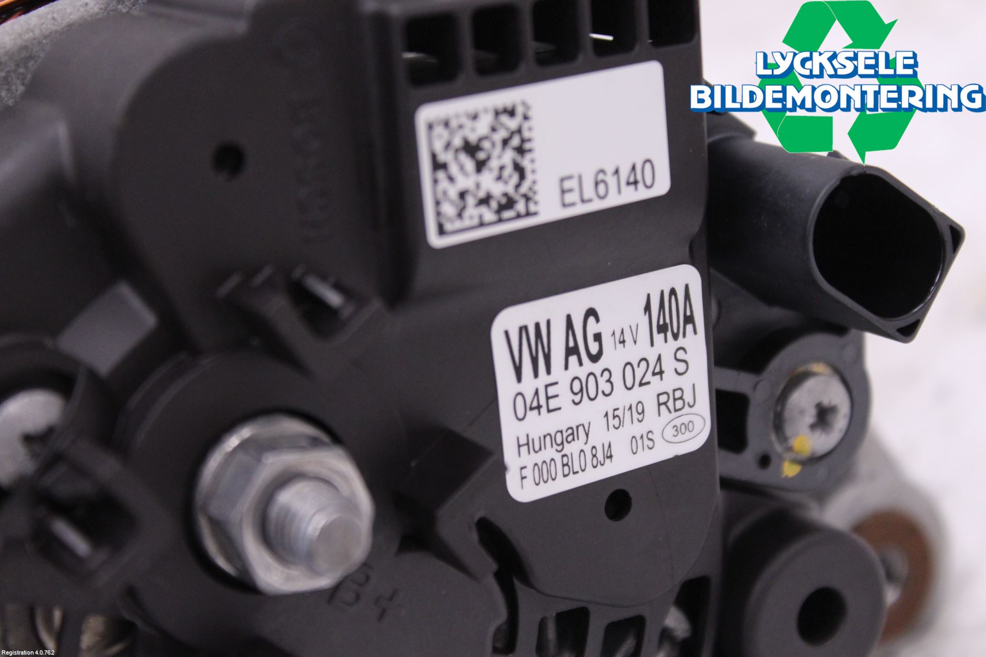 Volkswagen VW GOLF / E-GOLF VII 13-20 Generator
