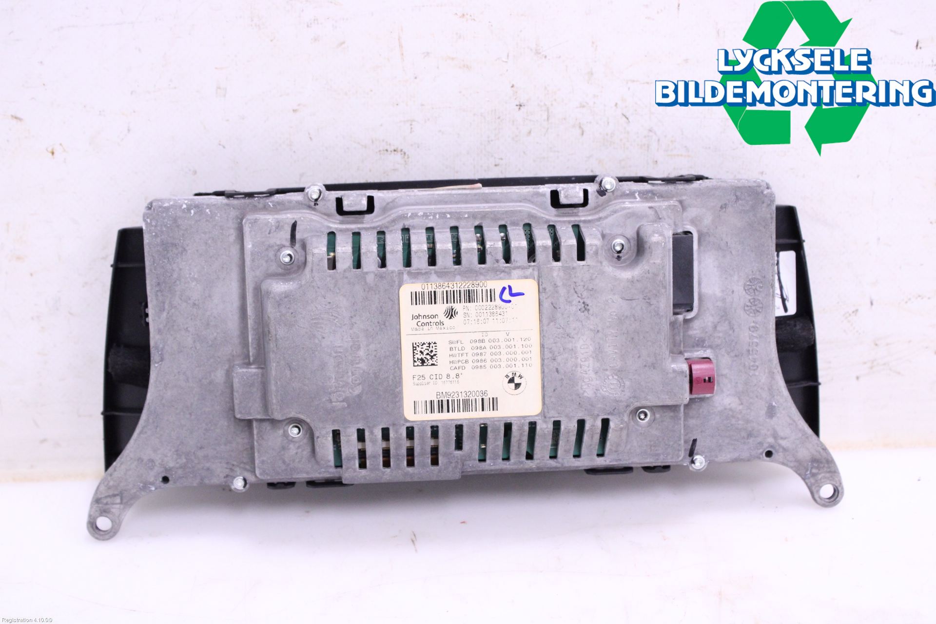 BMW X3 F25 10-17 Bildskärm