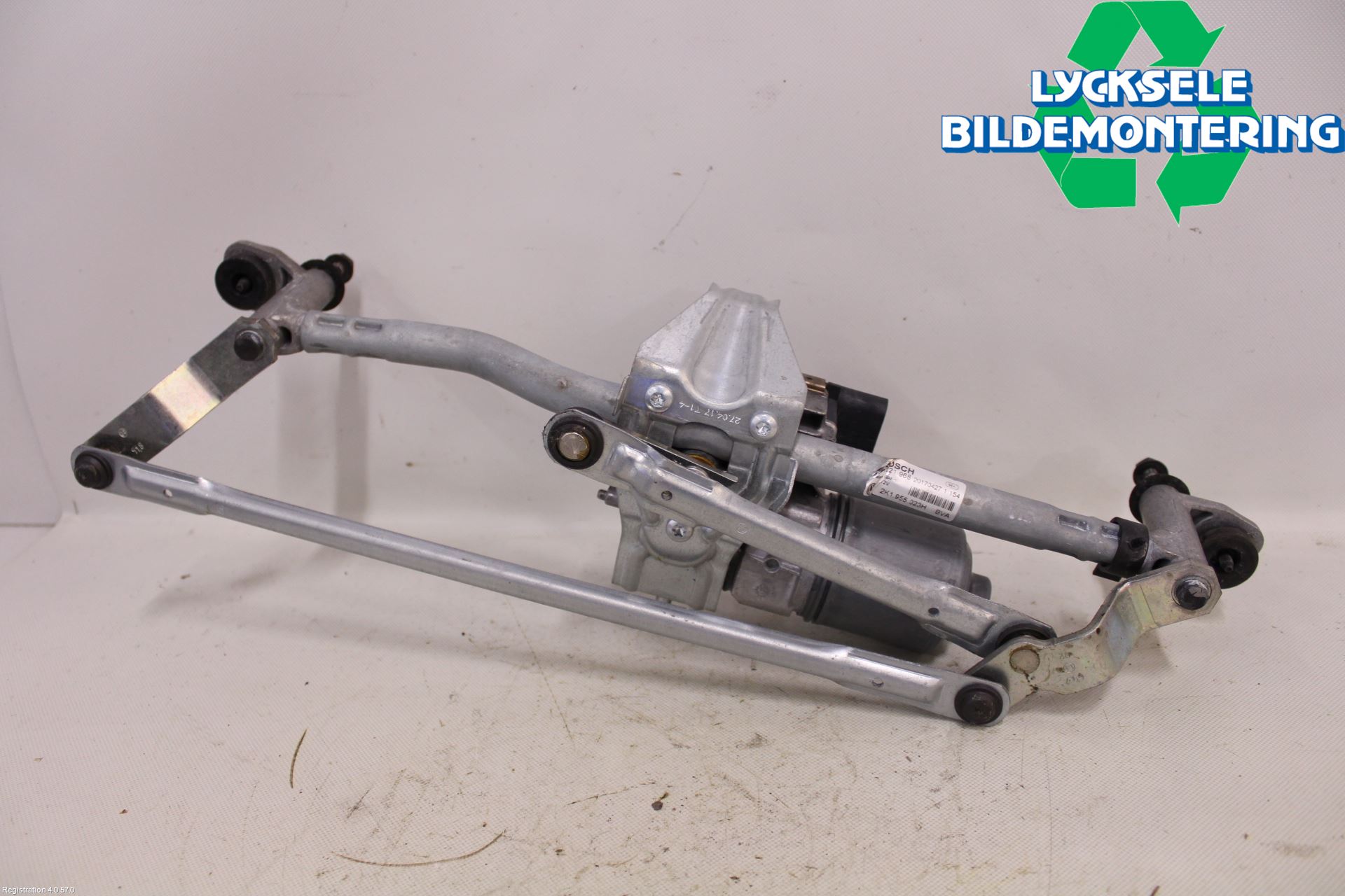 Volkswagen VW CADDY 16-20 Torkarmotor Vindruta