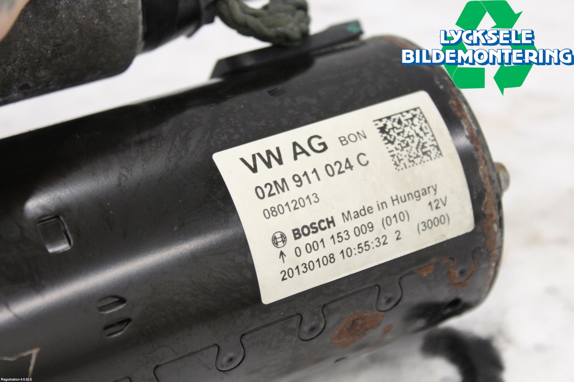 Volkswagen VW SHARAN 11- Startmotor Diesel